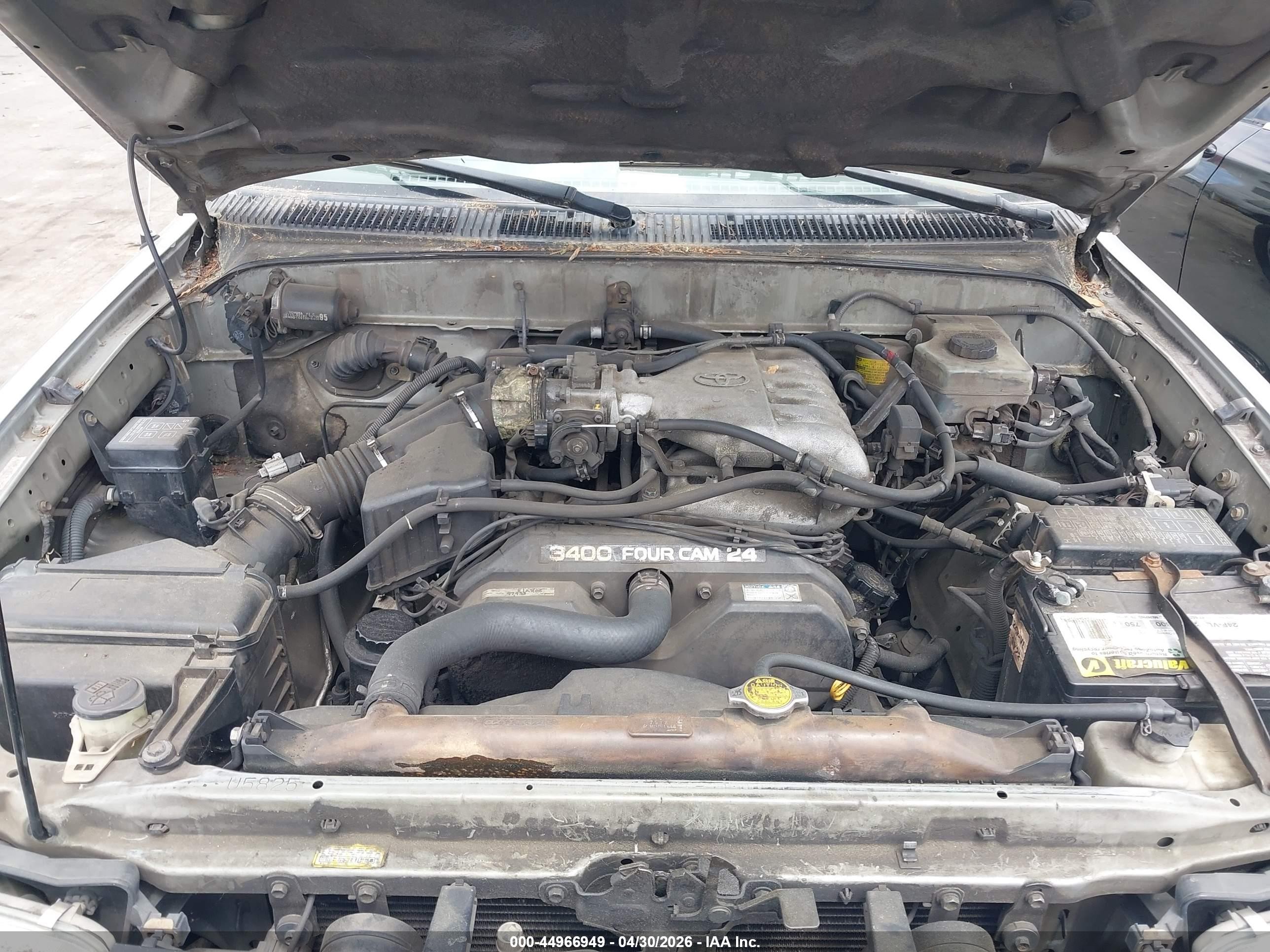 2001 Toyota 4runner Sr5 V6 Silver vin: JT3GN86R910197471