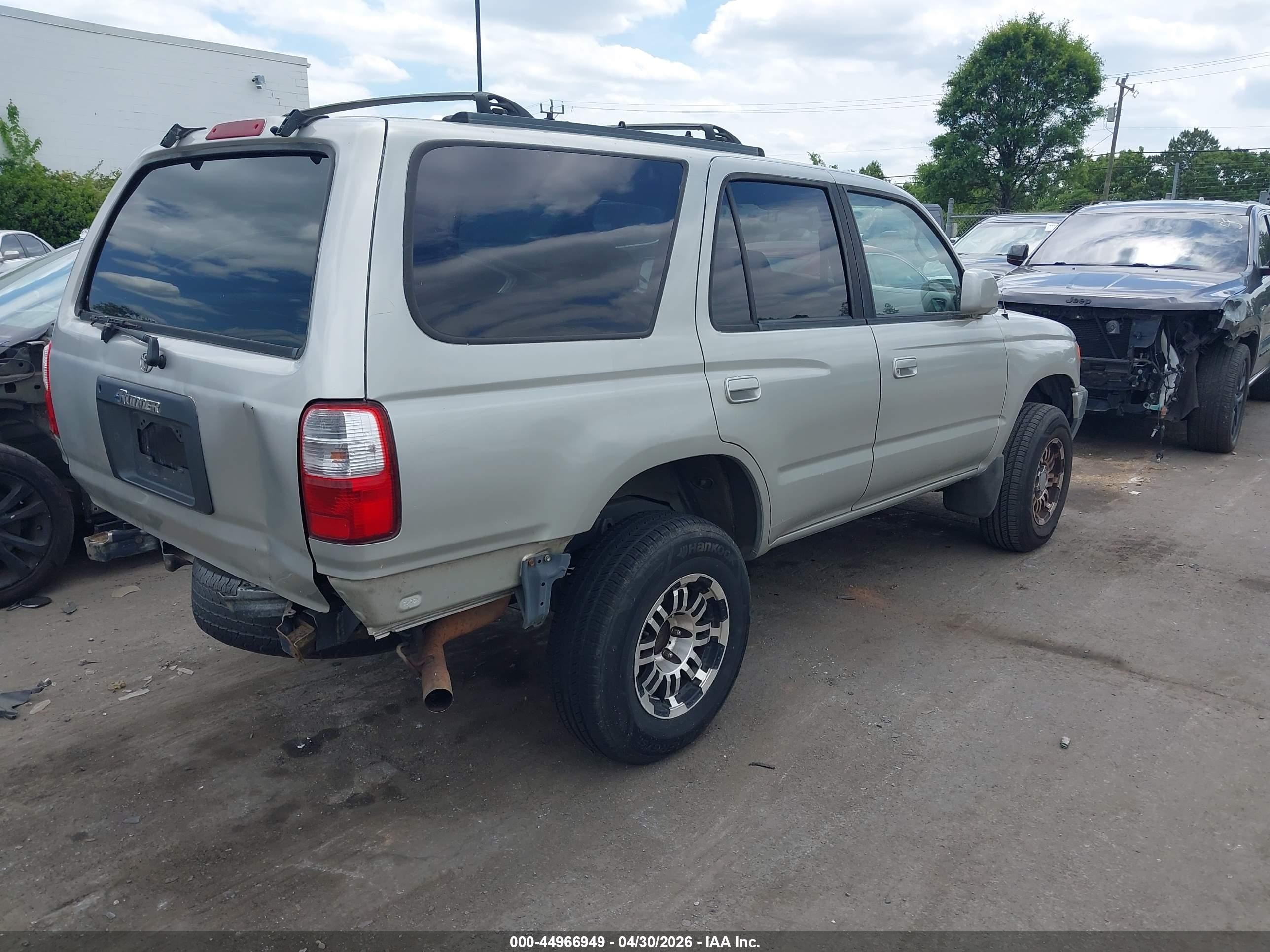 2001 Toyota 4runner Sr5 V6 Silver vin: JT3GN86R910197471