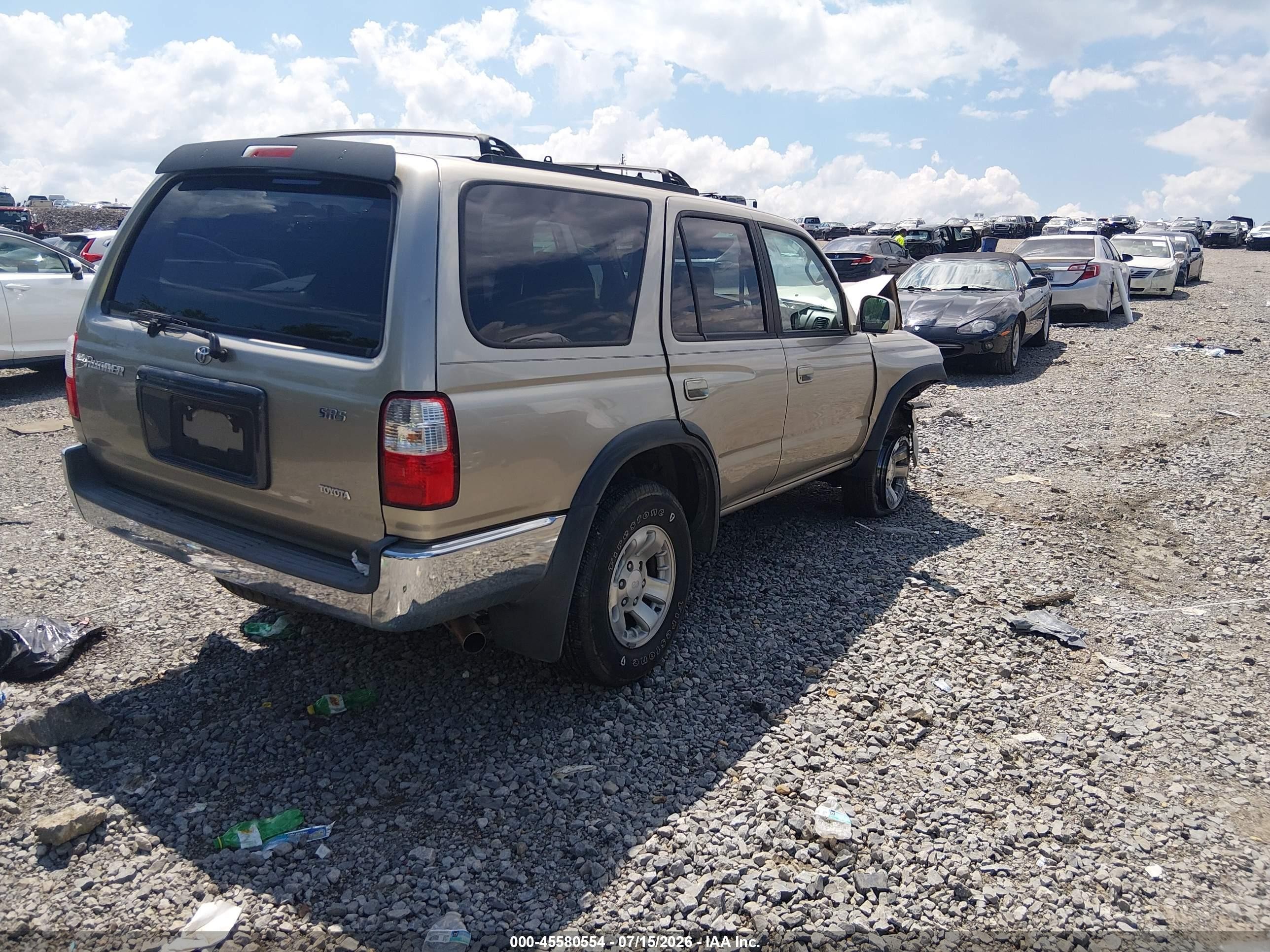 2001 Toyota 4runner Sr5 V6 Gold vin: JT3GN86R910201146