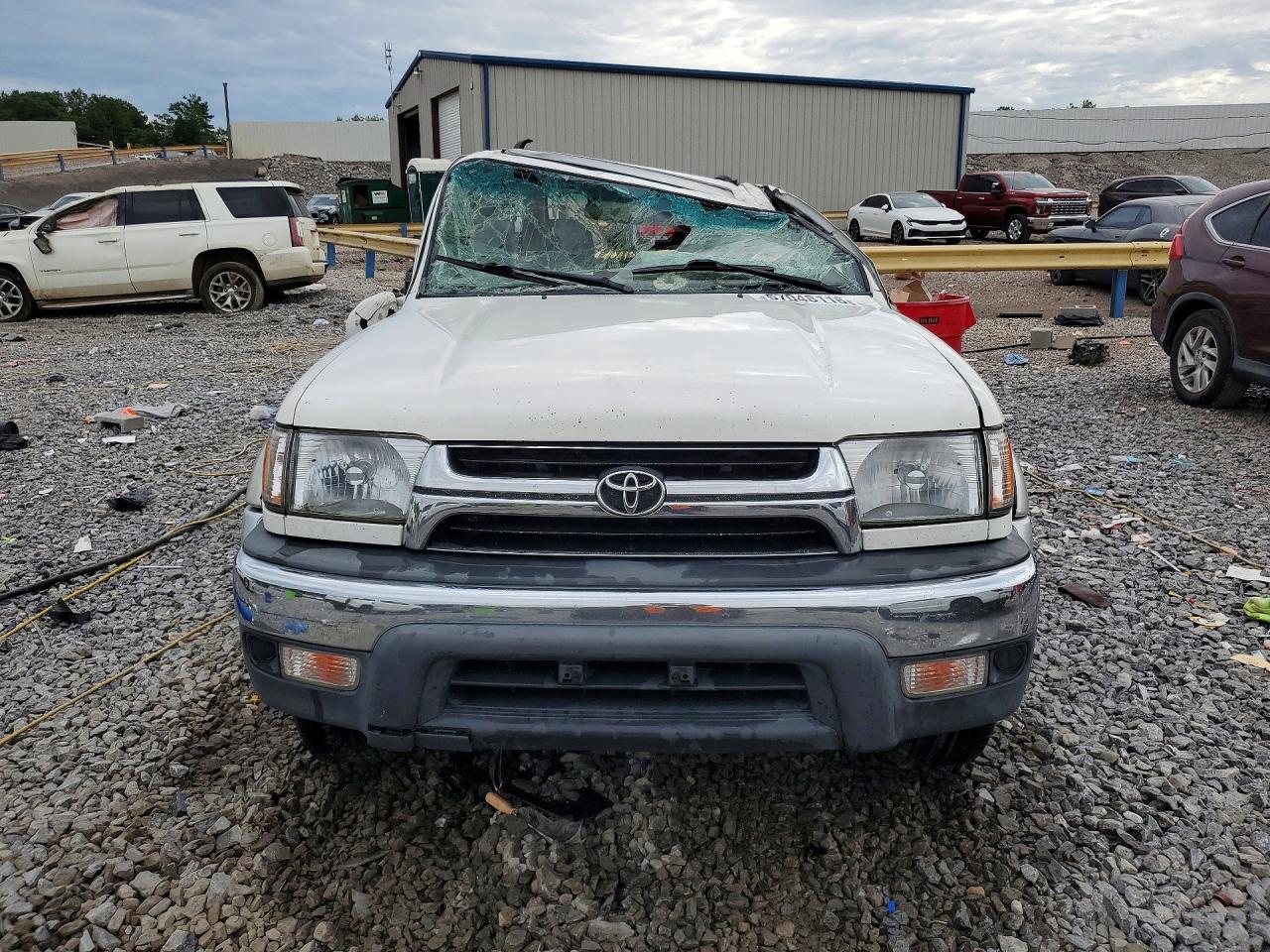 2001 Toyota 4runner Sr5 White vin: JT3GN86R910202636