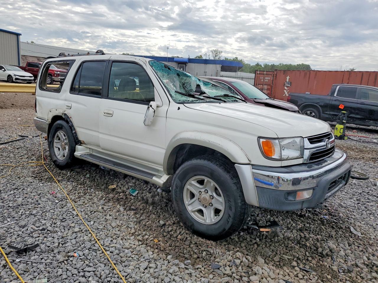 2001 Toyota 4runner Sr5 White vin: JT3GN86R910202636
