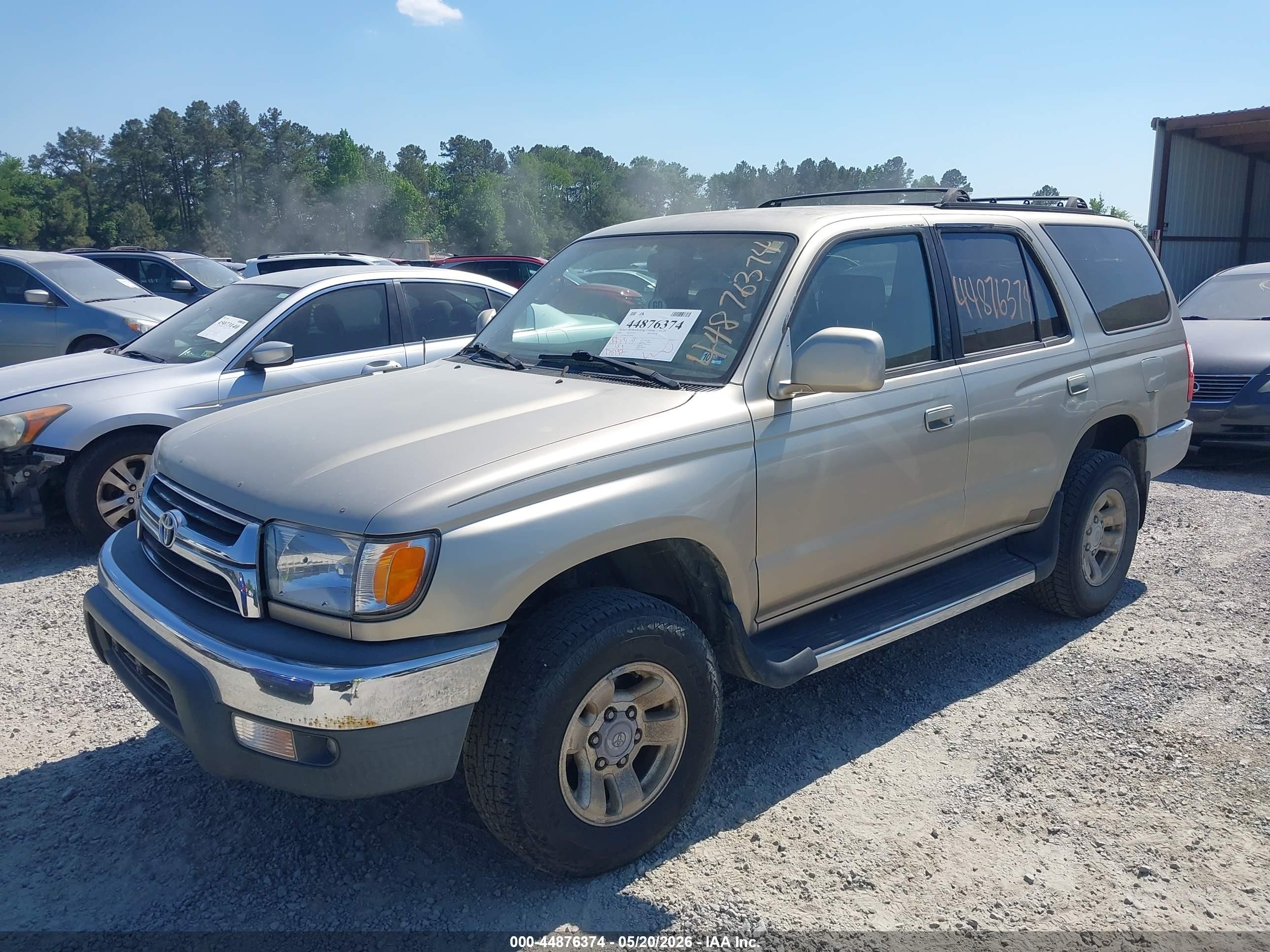2002 Toyota 4runner Sr5 V6 Gold vin: JT3GN86R920241082