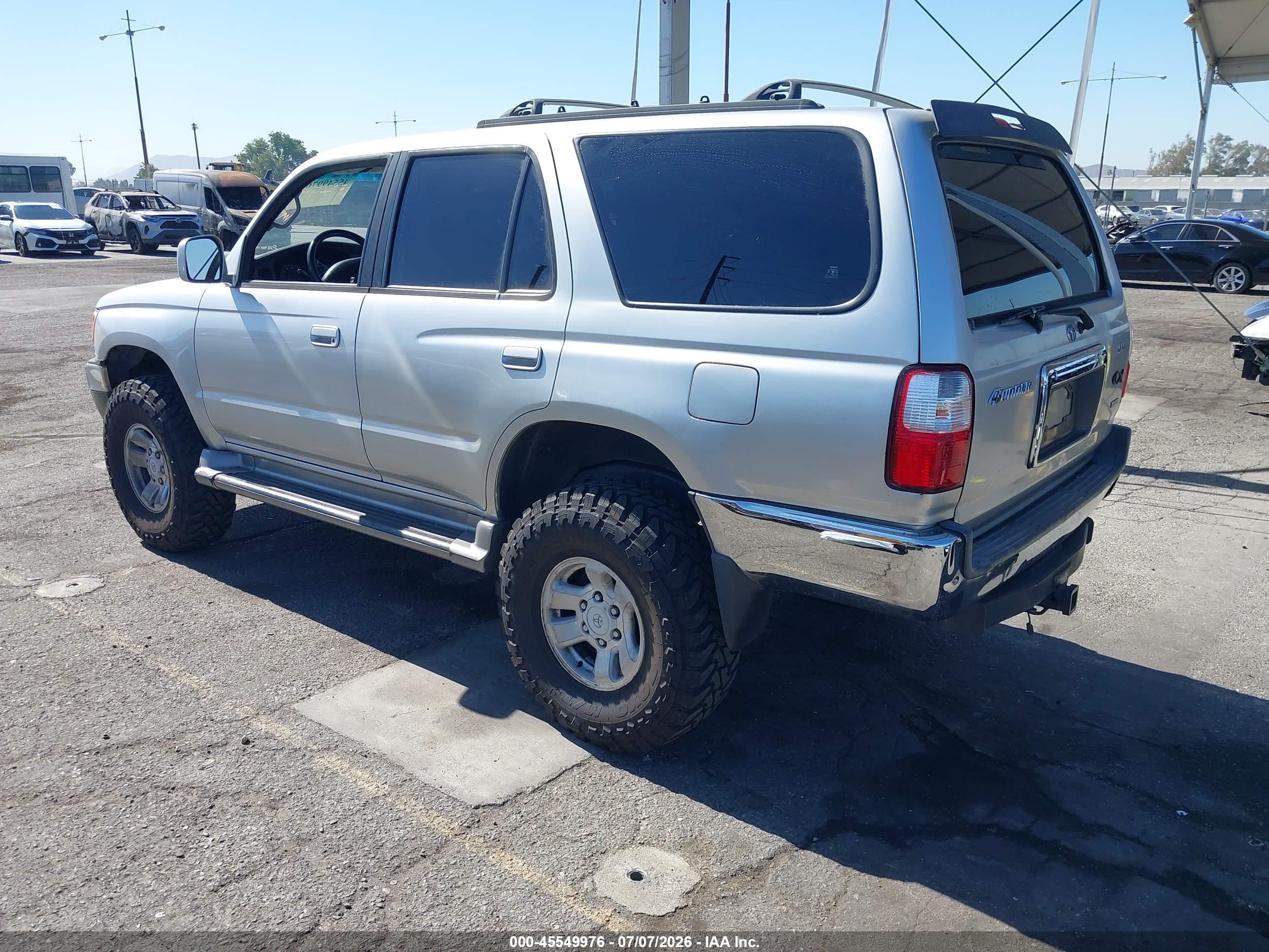 2002 Toyota 4runner Sr5 V6 Silver vin: JT3GN86R920243981