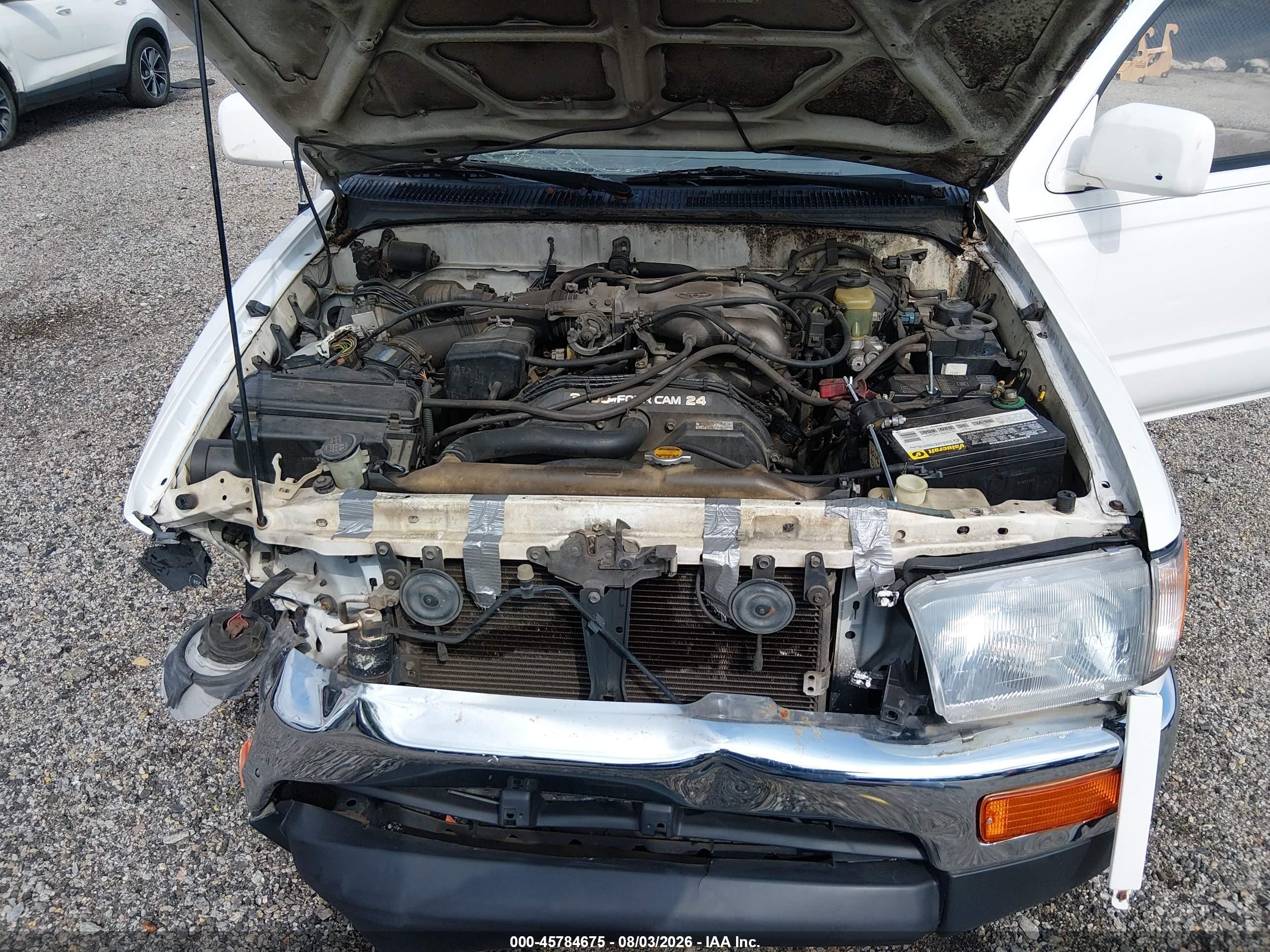 1997 Toyota 4runner Sr5 V6 Белый vin: JT3GN86R9V0048175