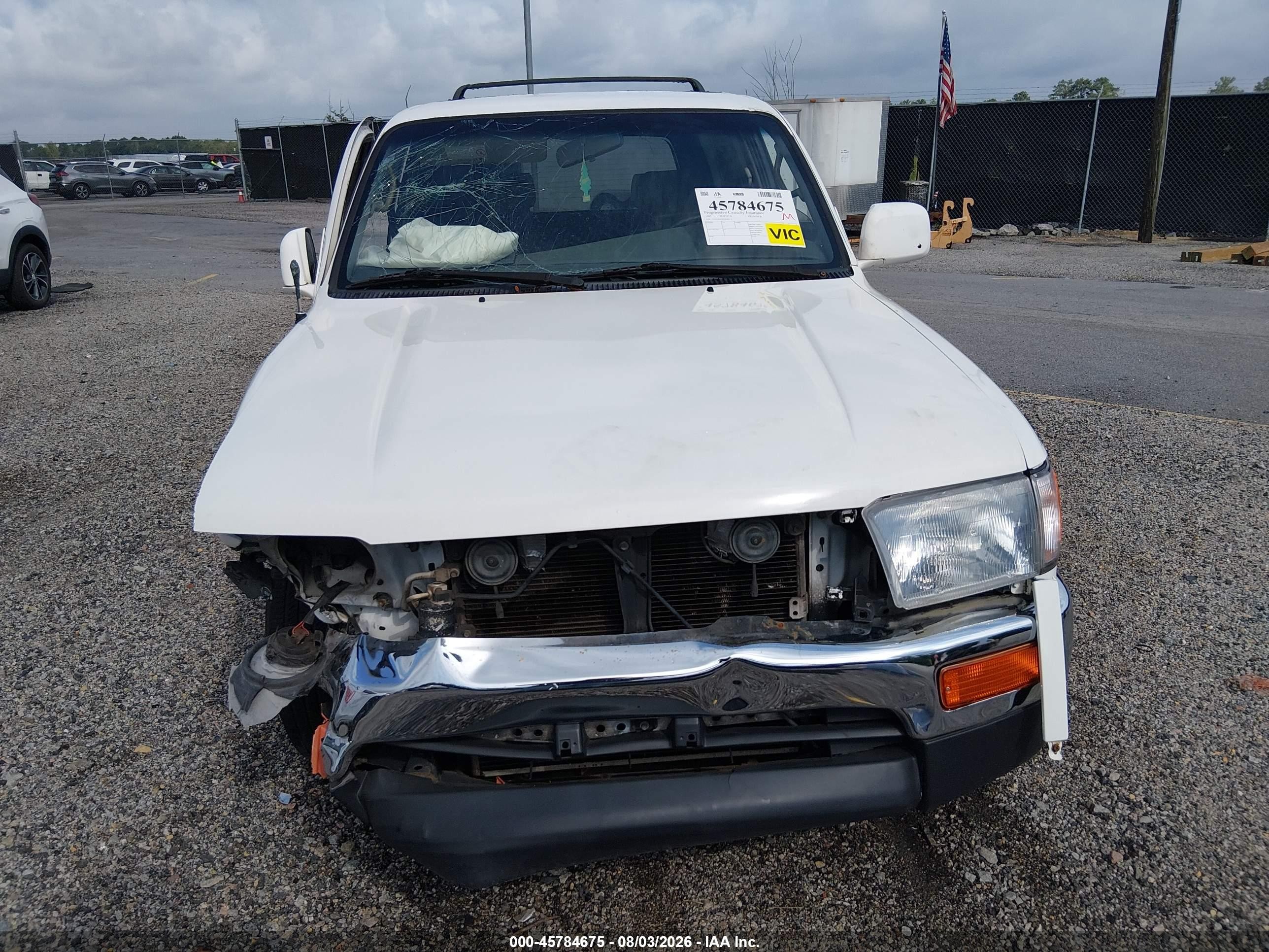 1997 Toyota 4runner Sr5 V6 Белый vin: JT3GN86R9V0048175