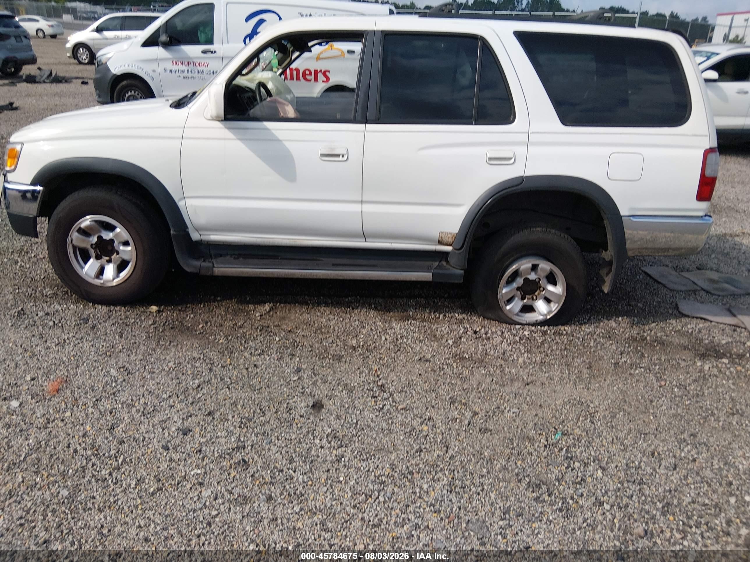 1997 Toyota 4runner Sr5 V6 Белый vin: JT3GN86R9V0048175