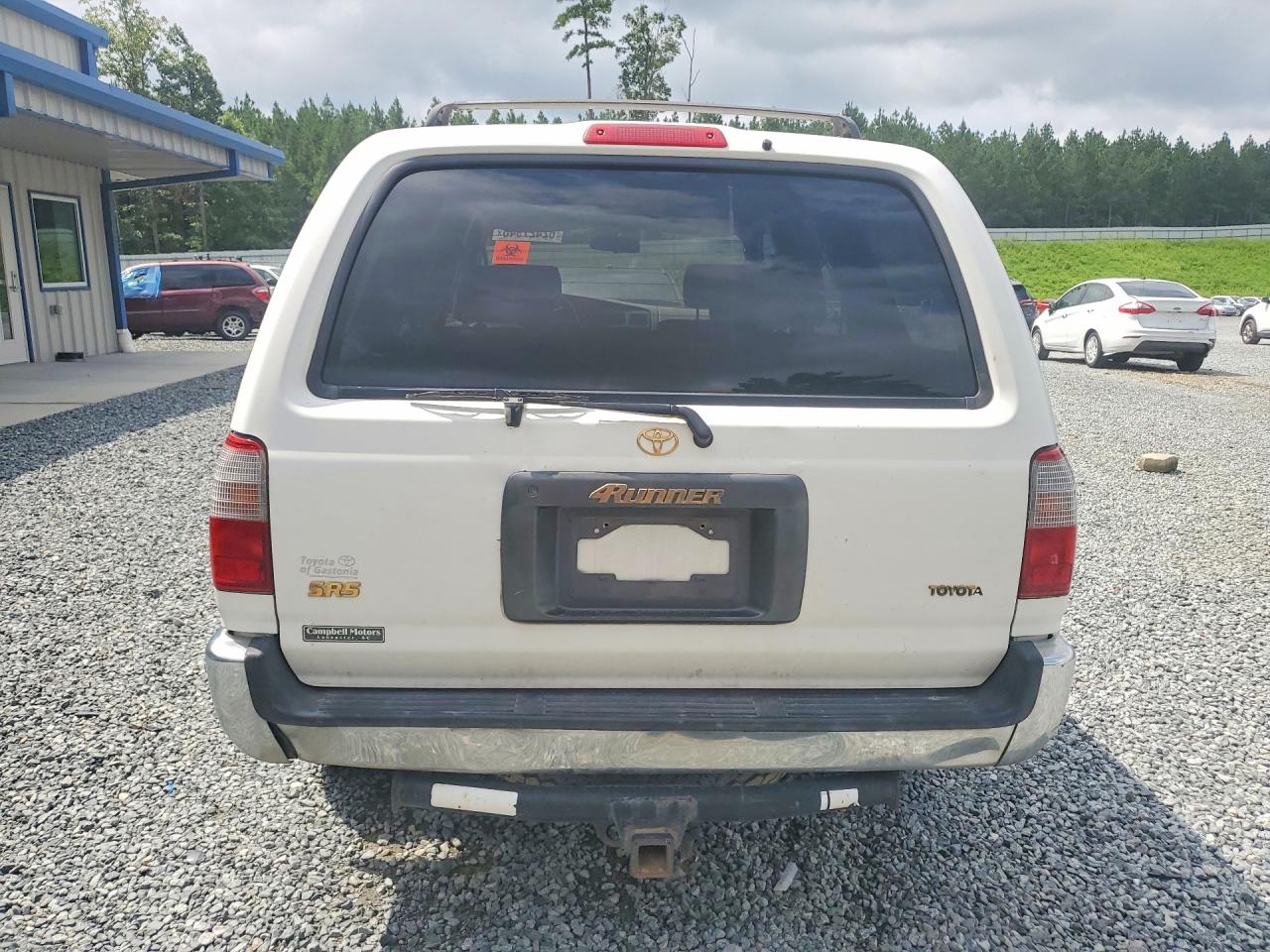 1998 Toyota 4runner Sr5 White vin: JT3GN86R9W0069920