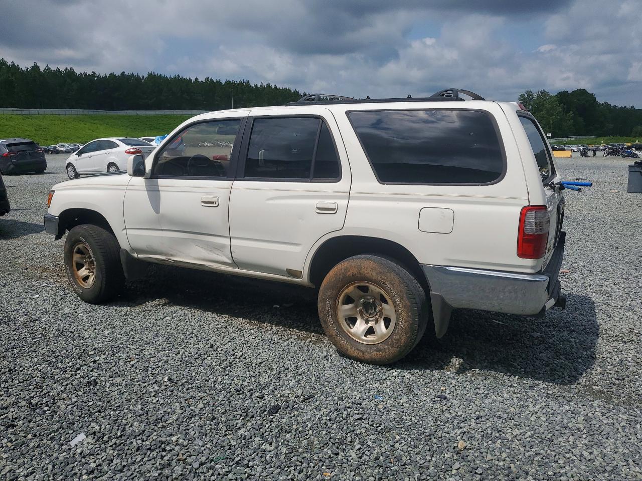 1998 Toyota 4runner Sr5 White vin: JT3GN86R9W0069920