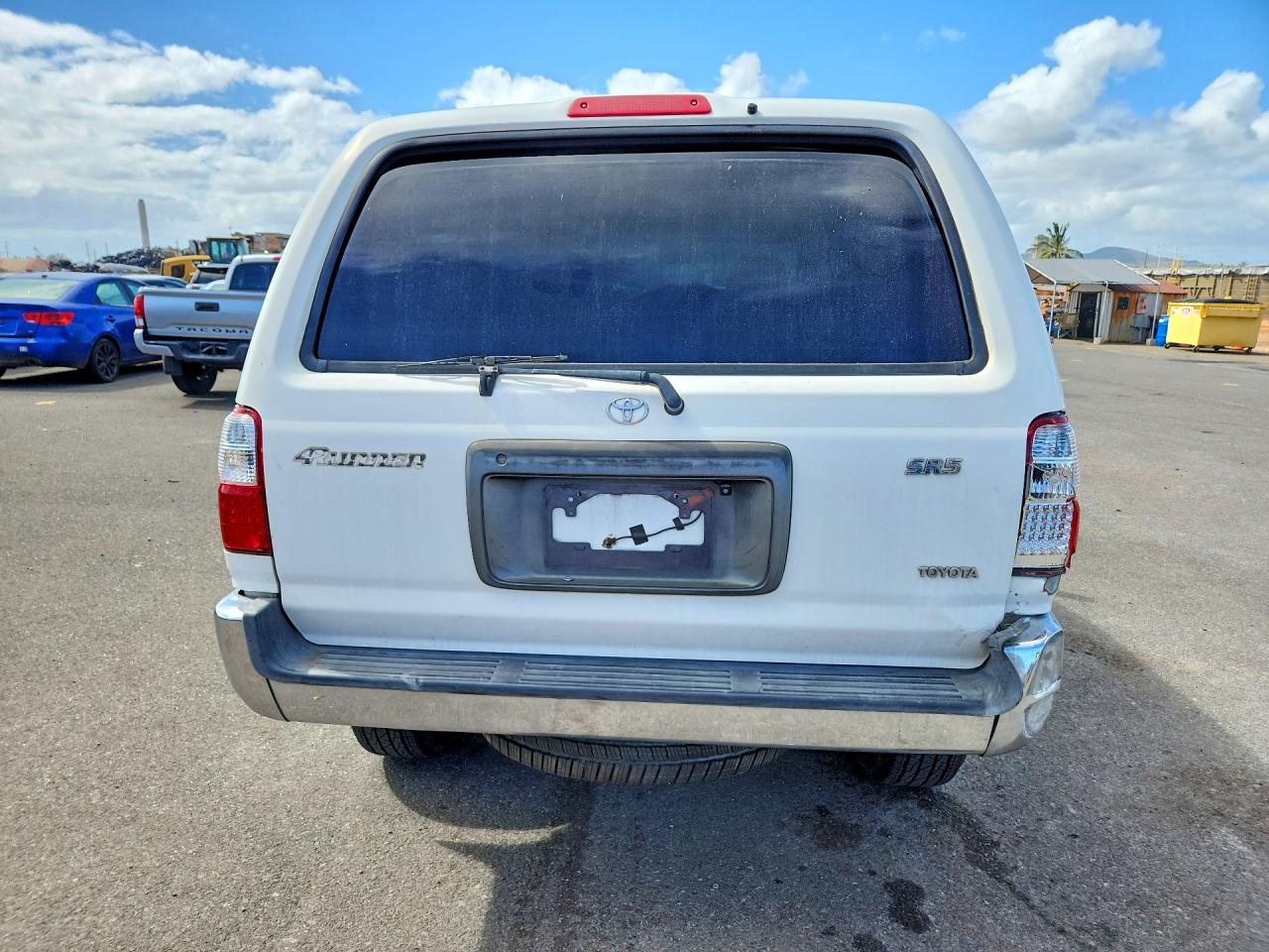 2000 Toyota 4runner Sr5 White vin: JT3GN86R9Y0147843