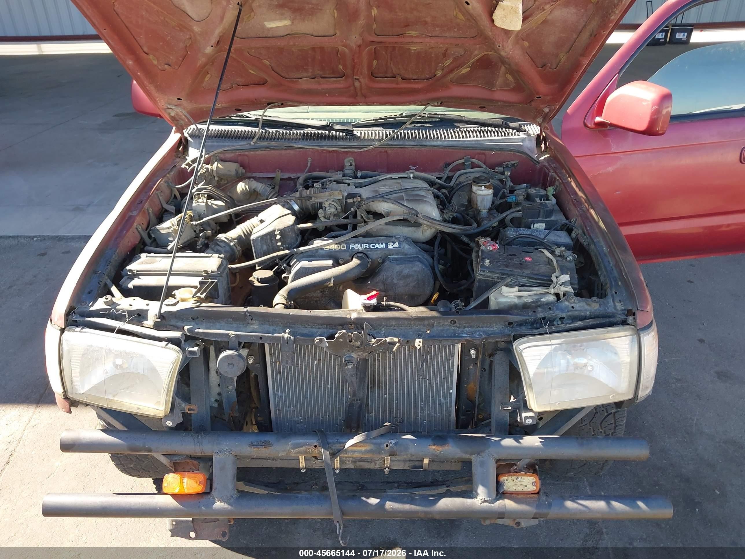 2000 Toyota 4runner Sr5 V6 Красный vin: JT3GN86R9Y0172404