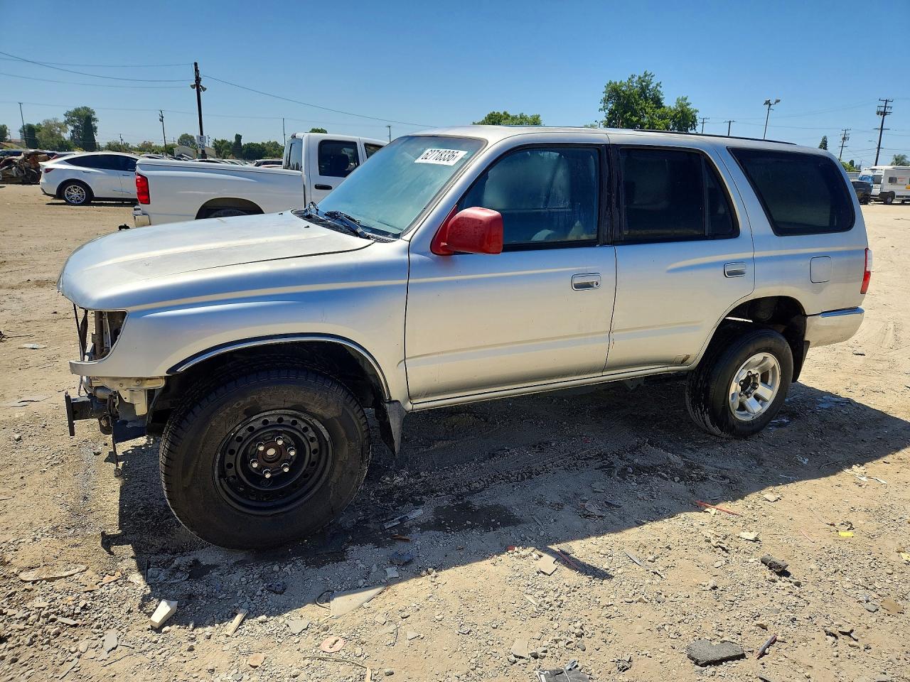 2000 Toyota 4runner Sr5 Silver vin: JT3GN86R9Y0180146