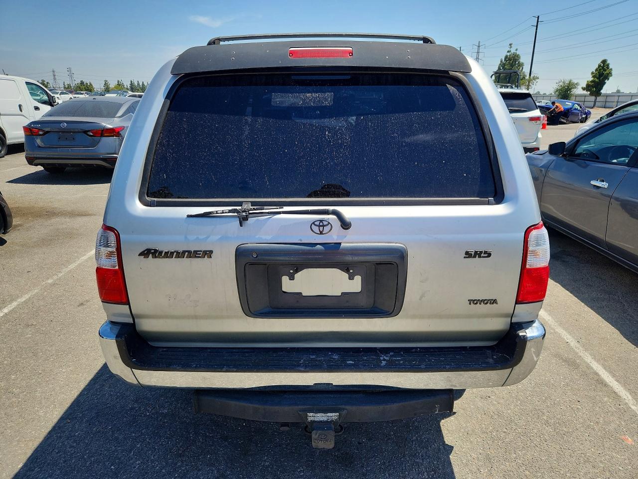 2001 Toyota 4runner Sr5 Silver vin: JT3GN86RX10188455