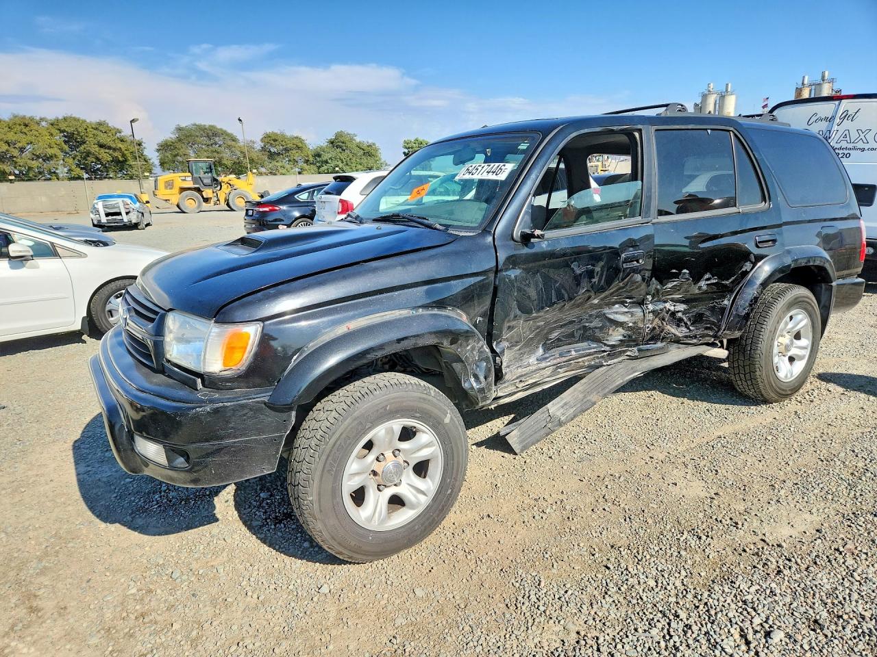 2001 Toyota 4runner Sr5 Black vin: JT3GN86RX10208090