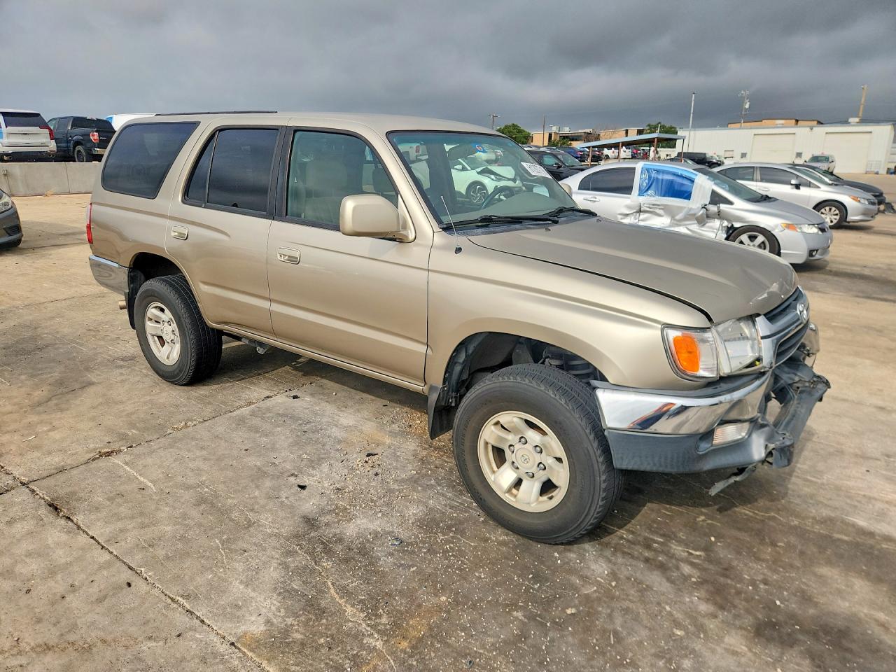 2002 Toyota 4runner Sr5 Tan vin: JT3GN86RX20222461