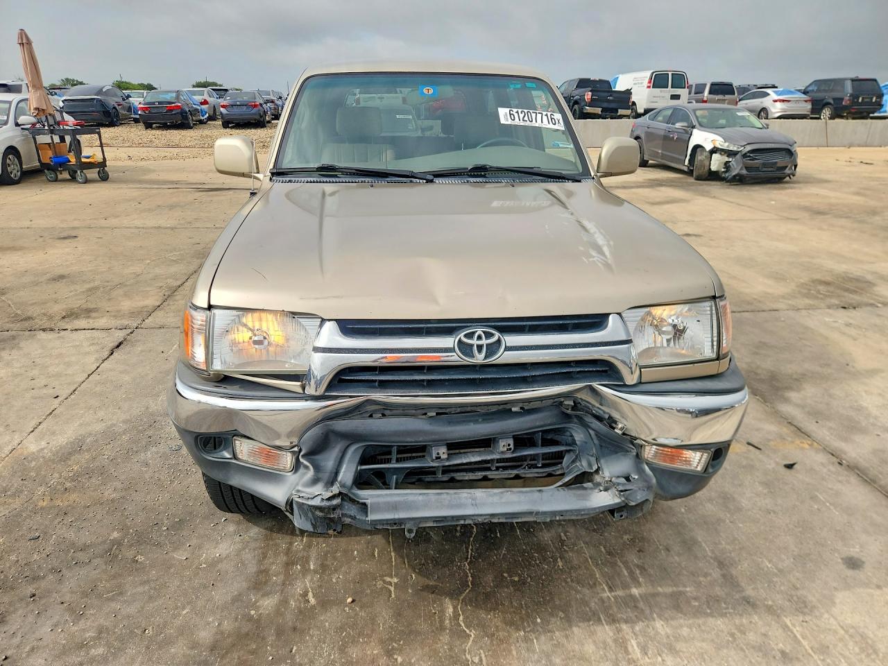 2002 Toyota 4runner Sr5 Tan vin: JT3GN86RX20222461