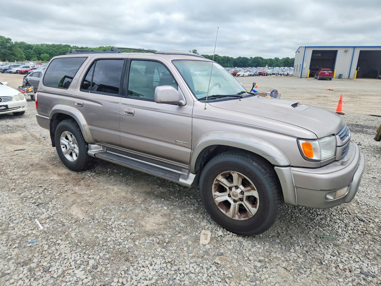 2002 Toyota 4runner Sr5 Silver vin: JT3GN86RX20236540