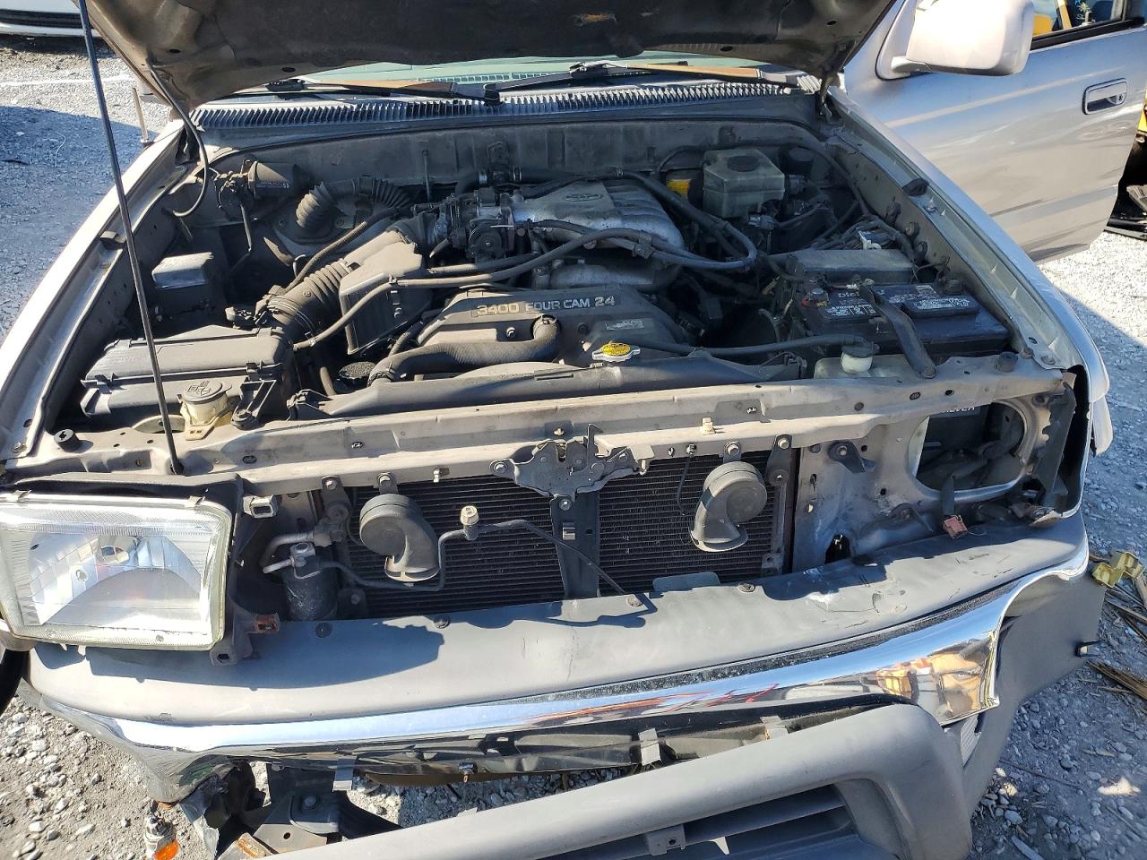 2002 Toyota 4runner Sr5 Gray vin: JT3GN86RX20256206