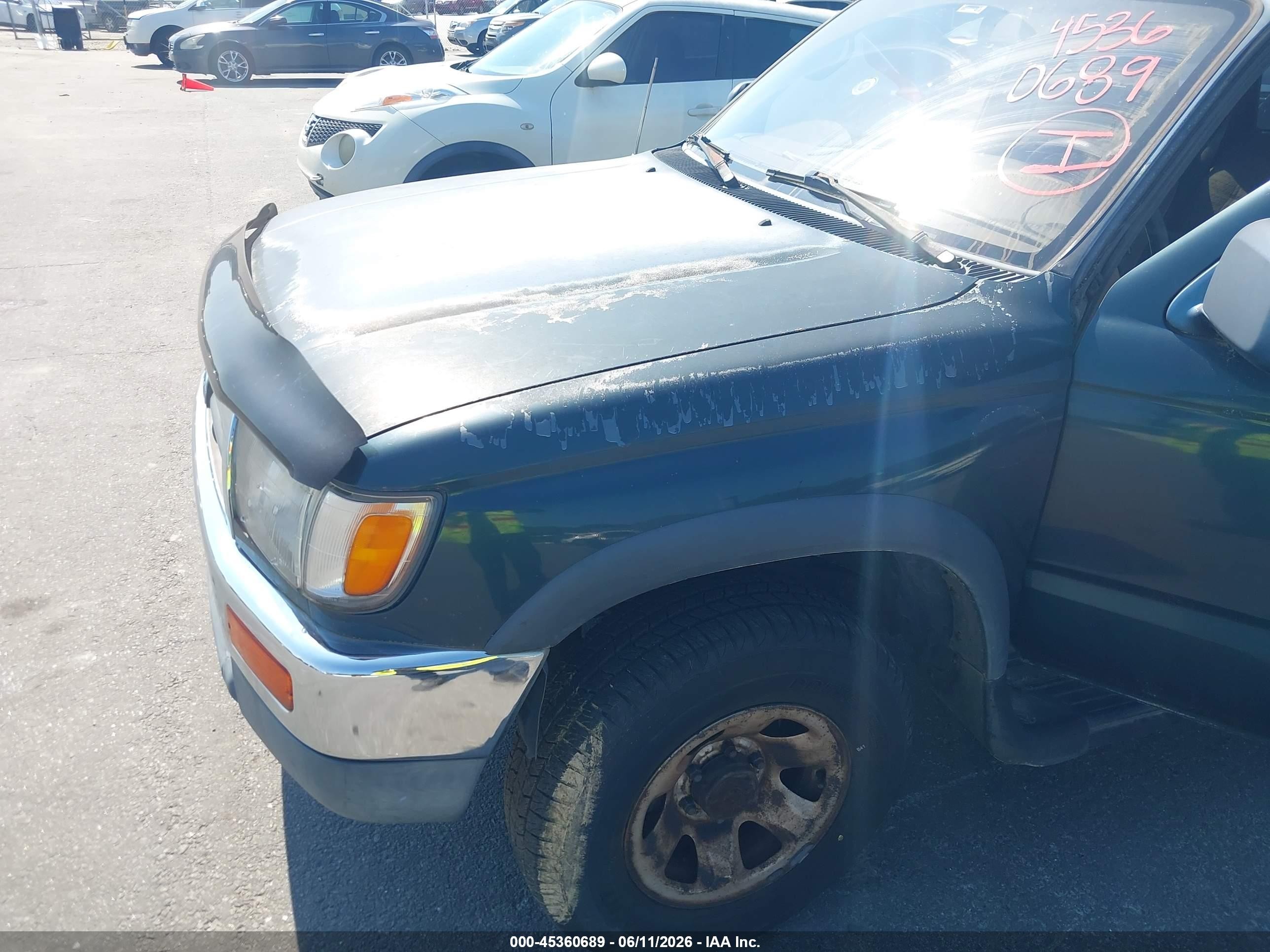1996 Toyota 4runner Sr5 Черный vin: JT3GN86RXT0011374