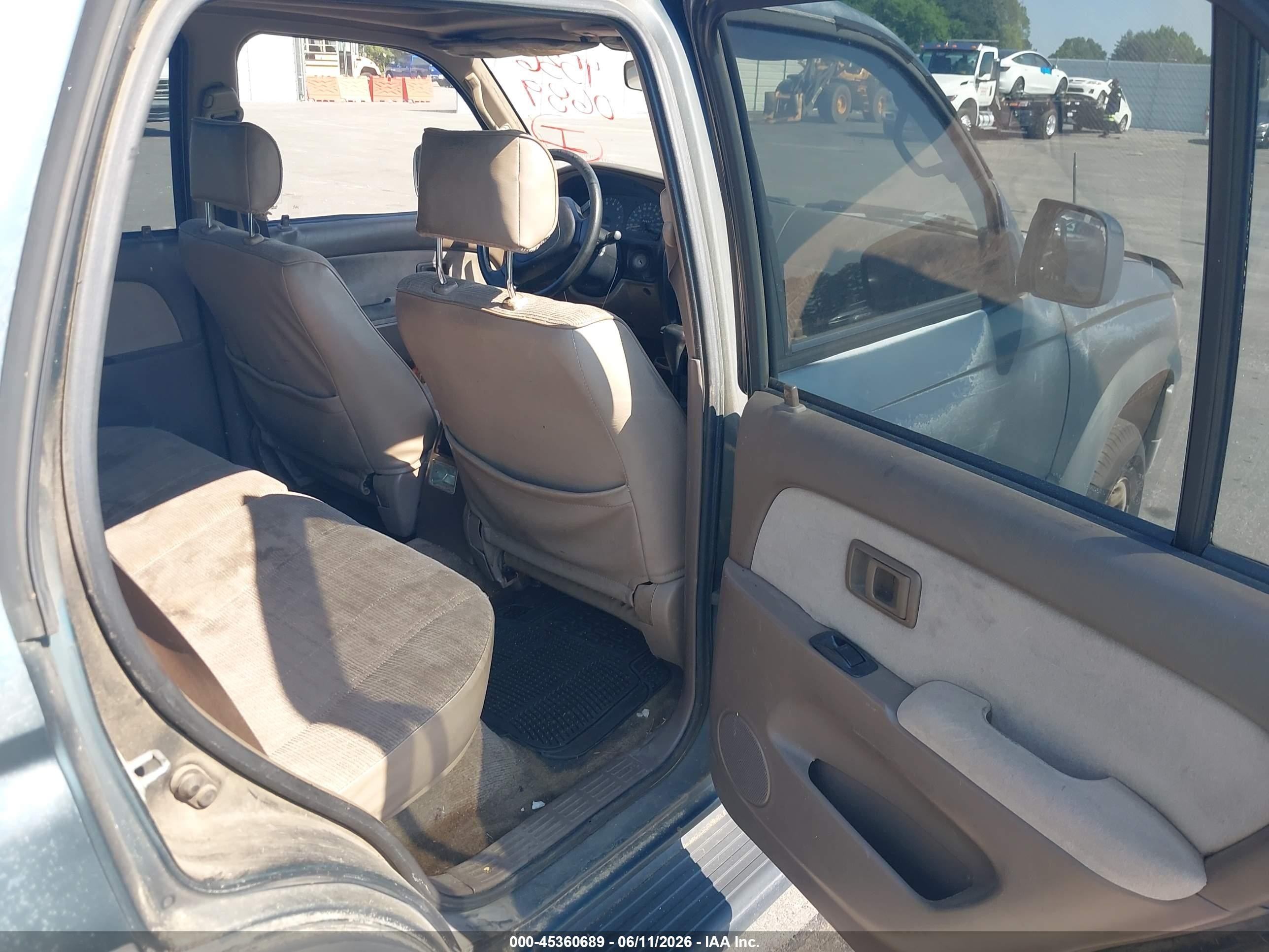 1996 Toyota 4runner Sr5 Черный vin: JT3GN86RXT0011374
