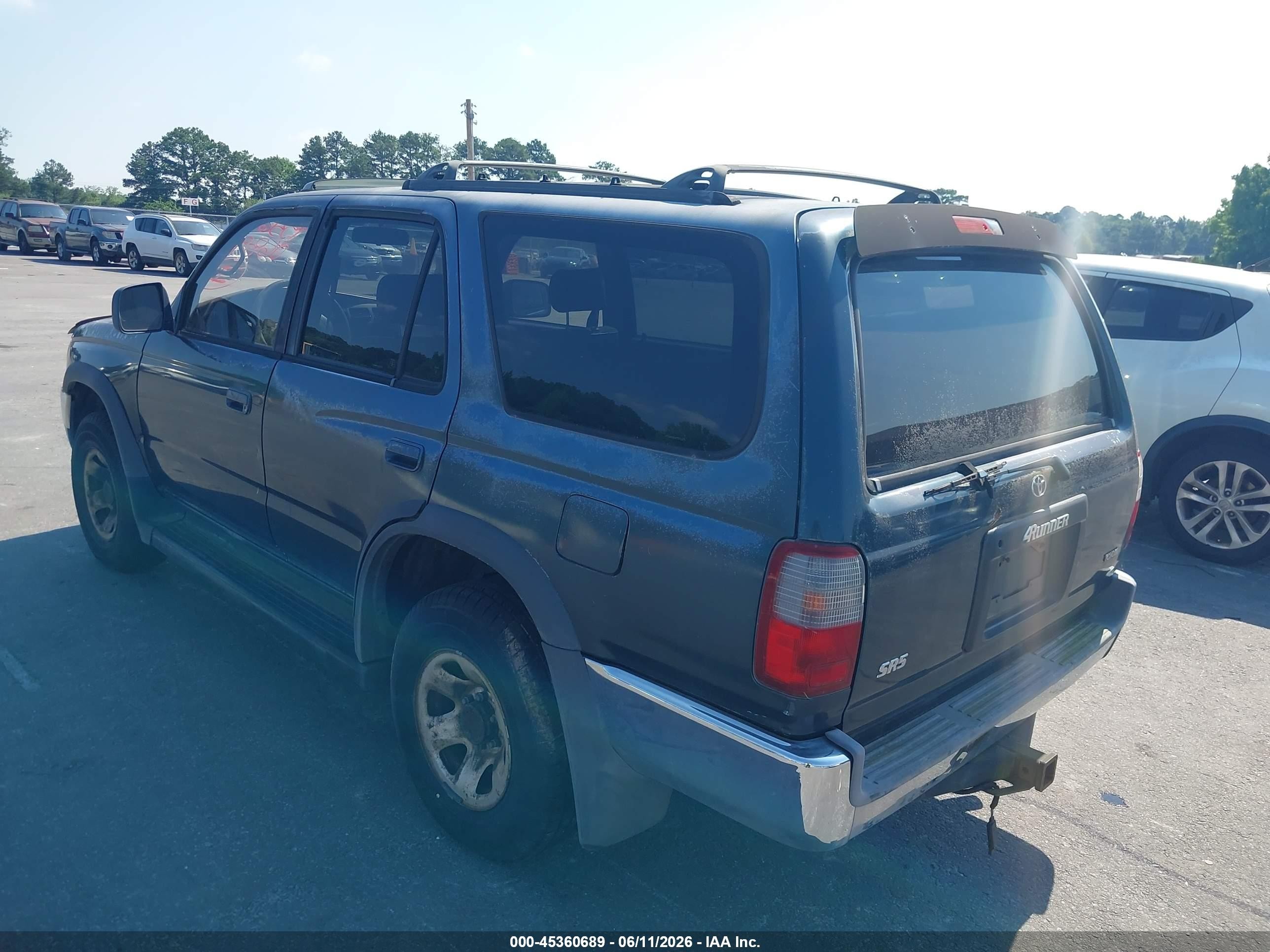 1996 Toyota 4runner Sr5 Черный vin: JT3GN86RXT0011374