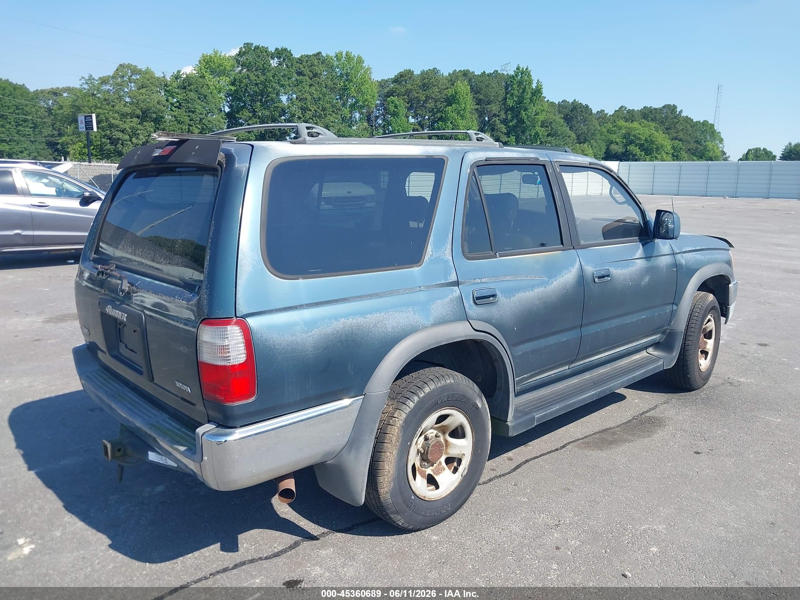 1996 Toyota 4runner Sr5 Черный vin: JT3GN86RXT0011374