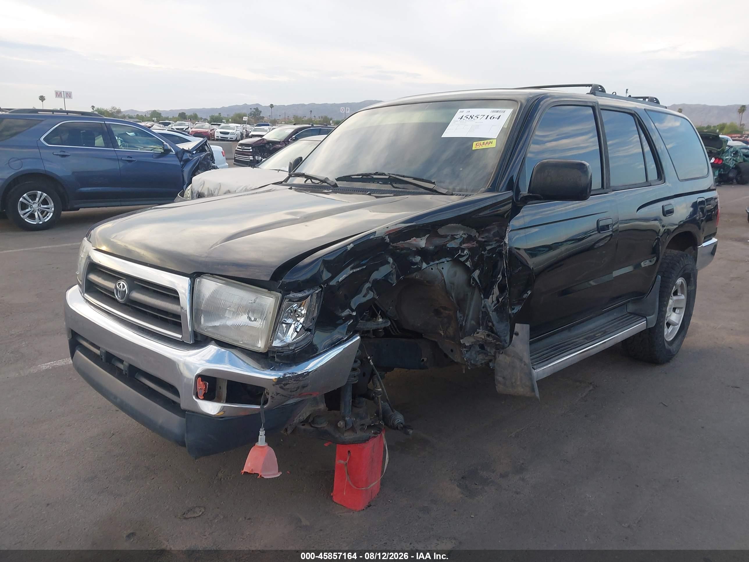 1998 Toyota 4runner Sr5 V6 Black vin: JT3GN86RXW0083597