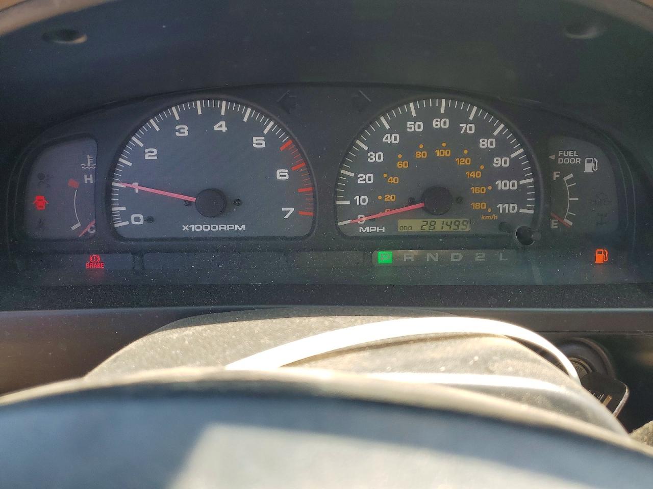 1999 Toyota 4runner Sr5 Green vin: JT3GN86RXX0101789