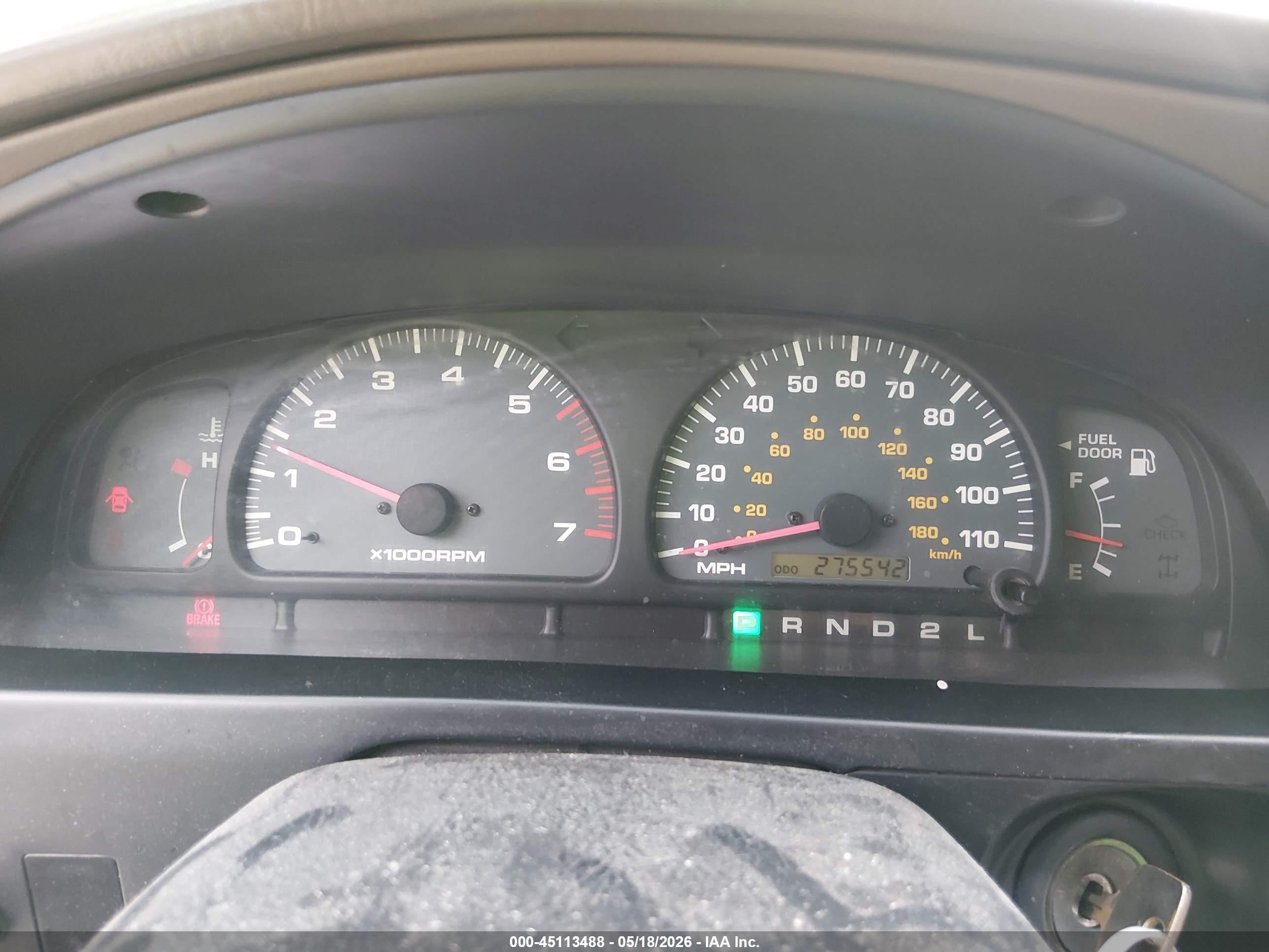 2000 Toyota 4runner Sr5 V6 Green vin: JT3GN86RXY0135927