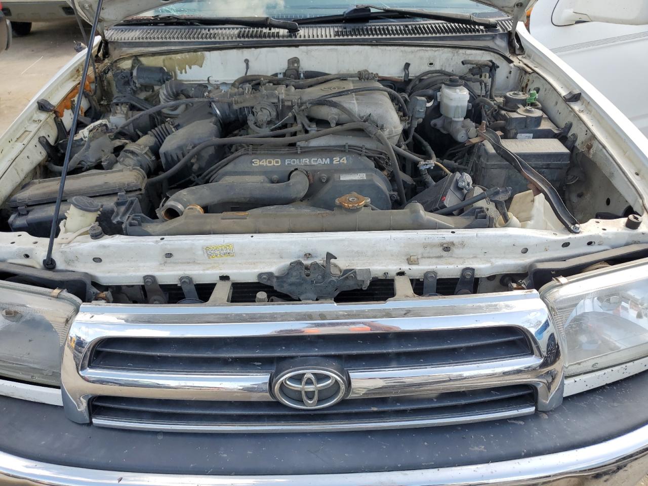 2000 Toyota 4runner Sr5 White vin: JT3GN86RXY0159080