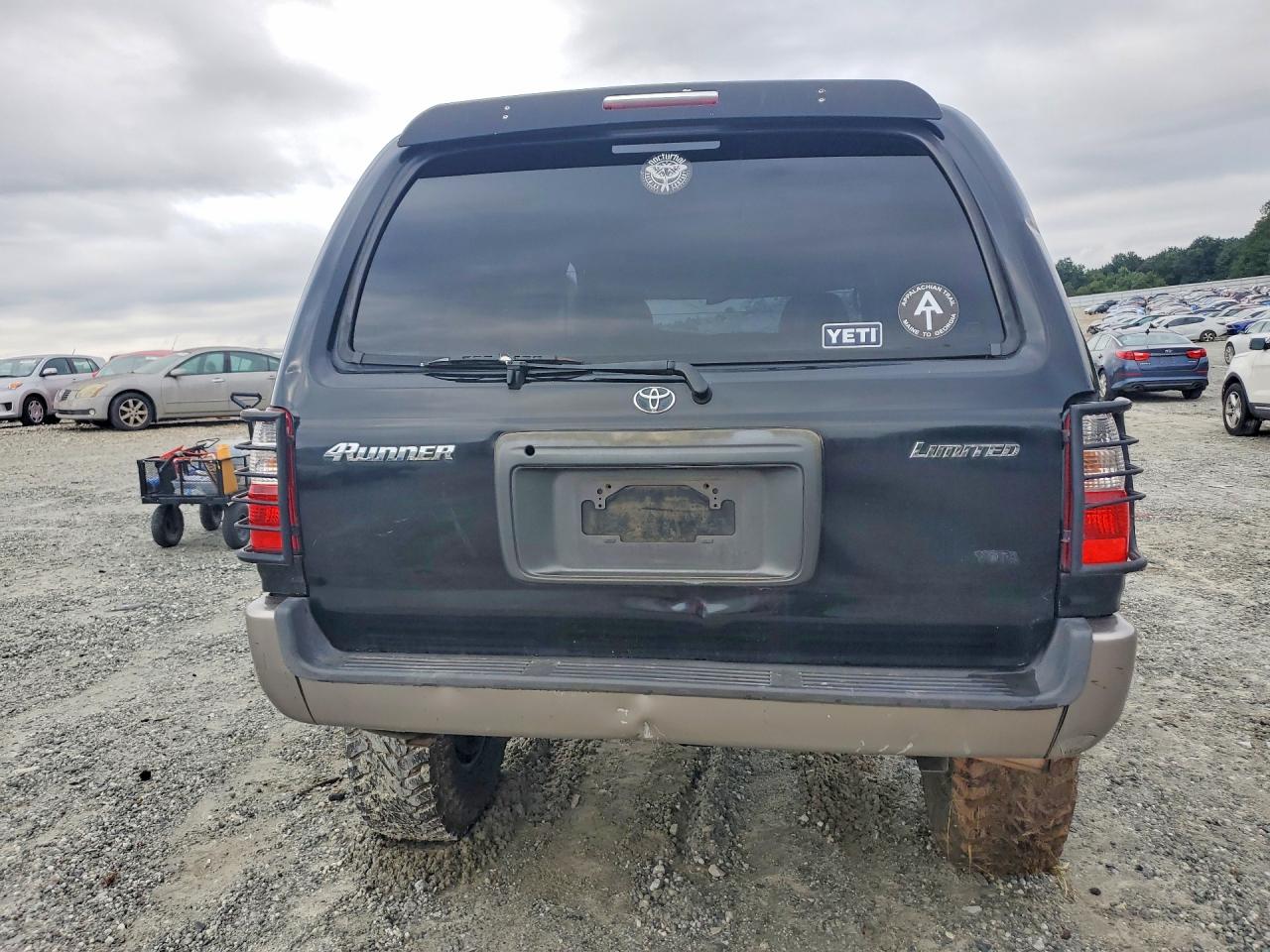 2001 Toyota 4runner Limited Черный vin: JT3GN87R010191783