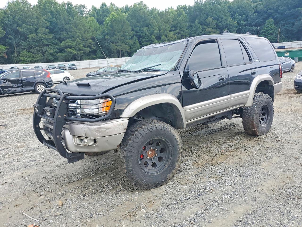 2001 Toyota 4runner Limited Black vin: JT3GN87R010191783