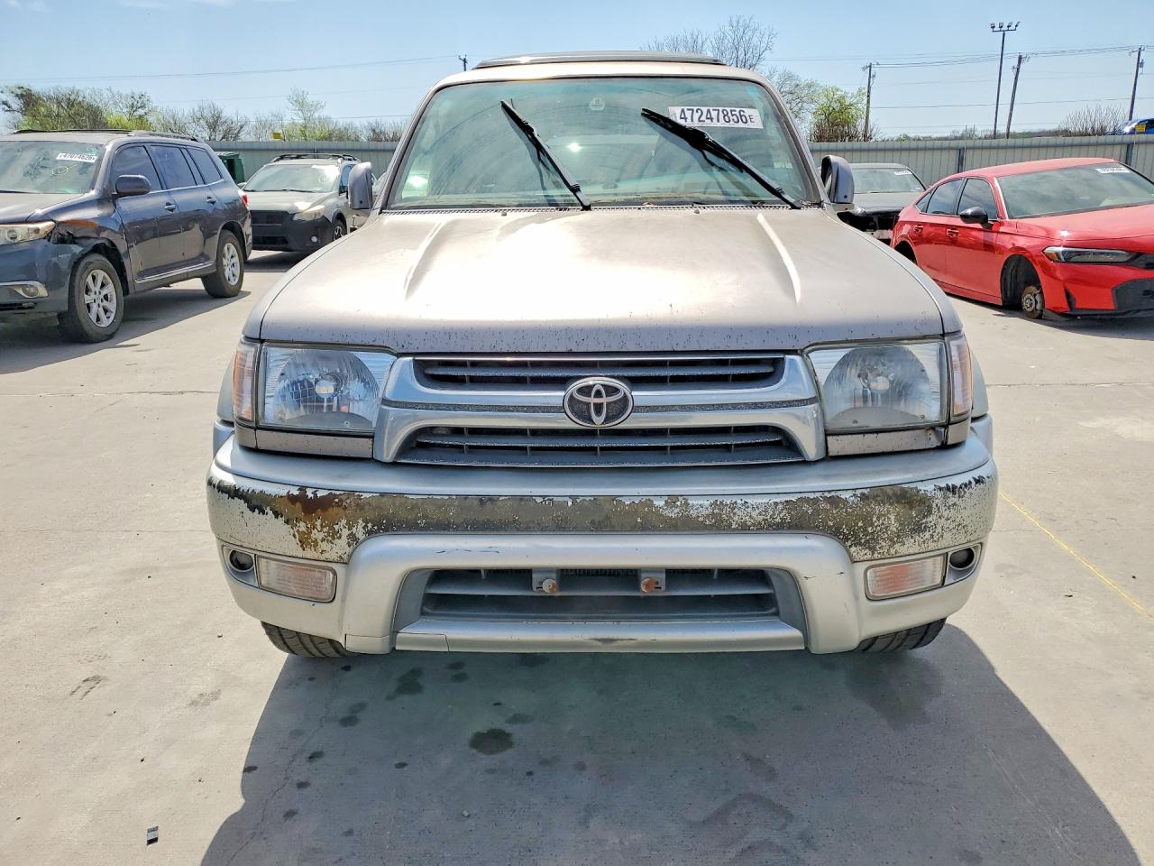 2001 Toyota 4runner Limited Beige vin: JT3GN87R010203916