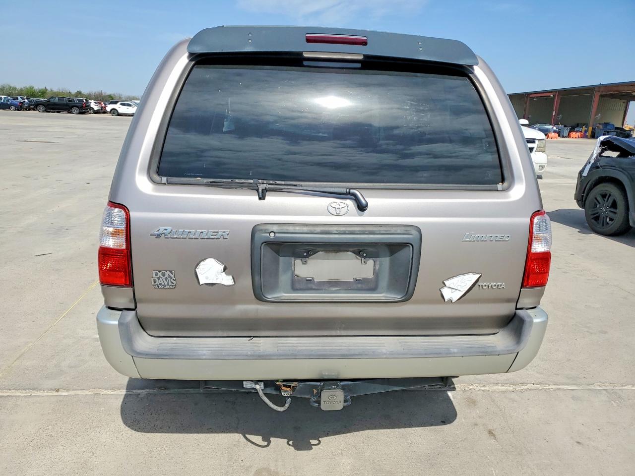 2001 Toyota 4runner Limited Beige vin: JT3GN87R010203916