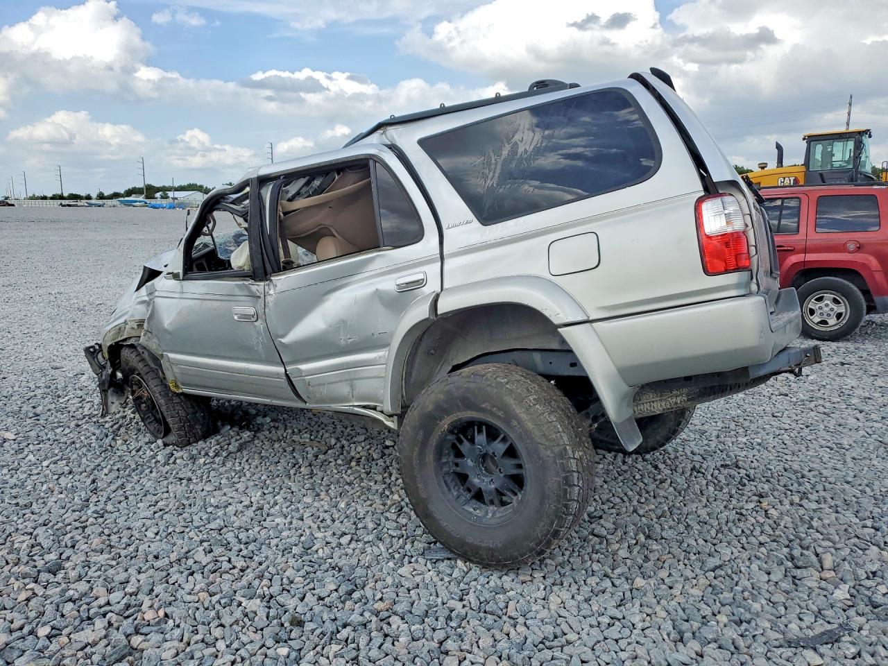 2002 Toyota 4runner Limited Серебряный vin: JT3GN87R020235430