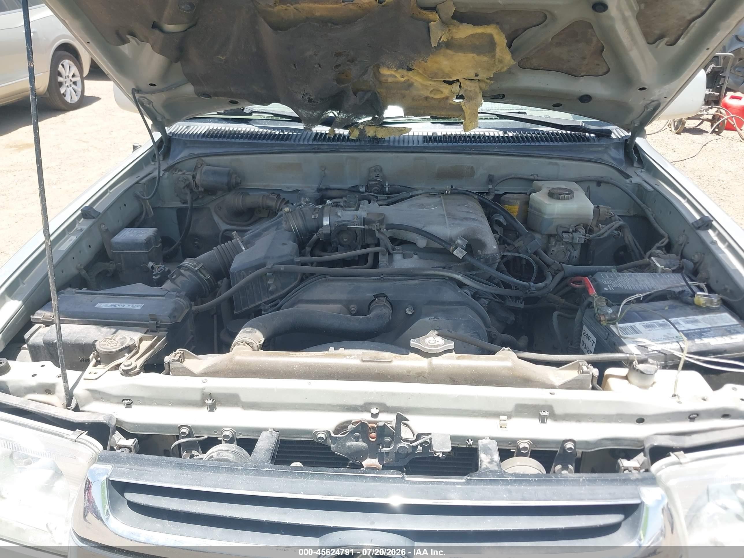 2002 Toyota 4runner Limited V6 Silver vin: JT3GN87R020242412