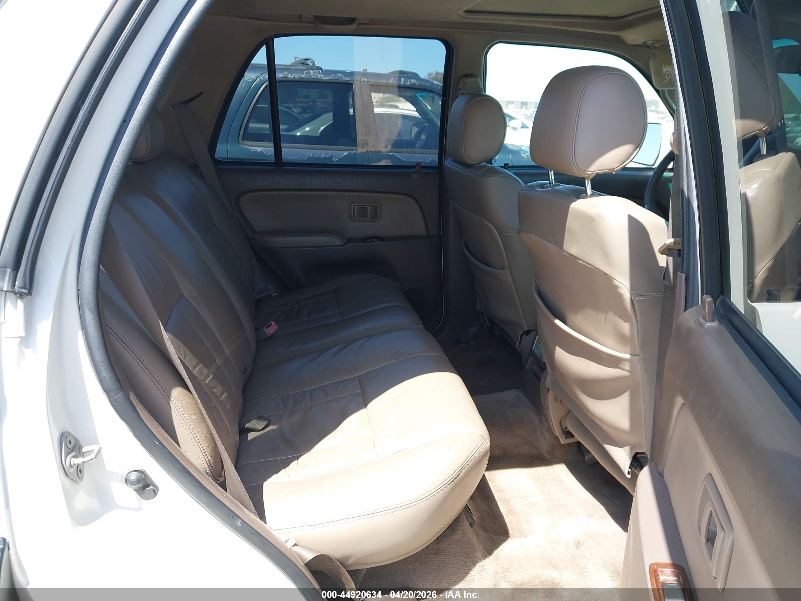 1999 Toyota 4runner Limited V6 White vin: JT3GN87R0X0099730