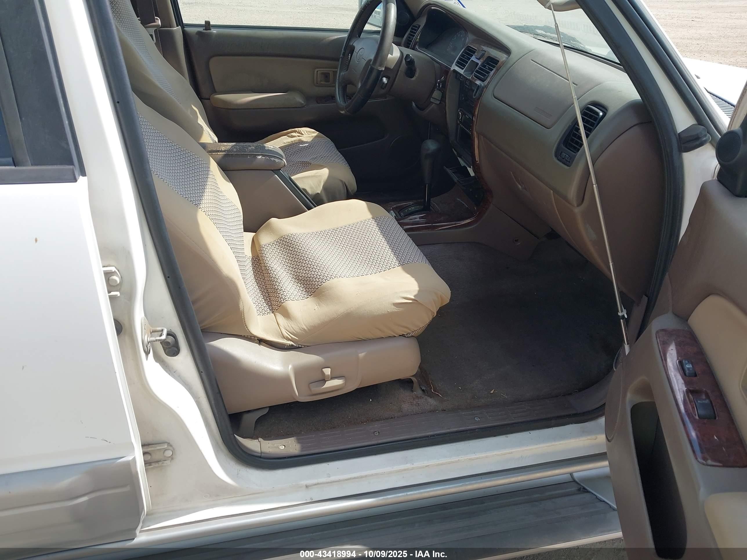 1999 Toyota 4runner Limited V6 White vin: JT3GN87R0X0121709