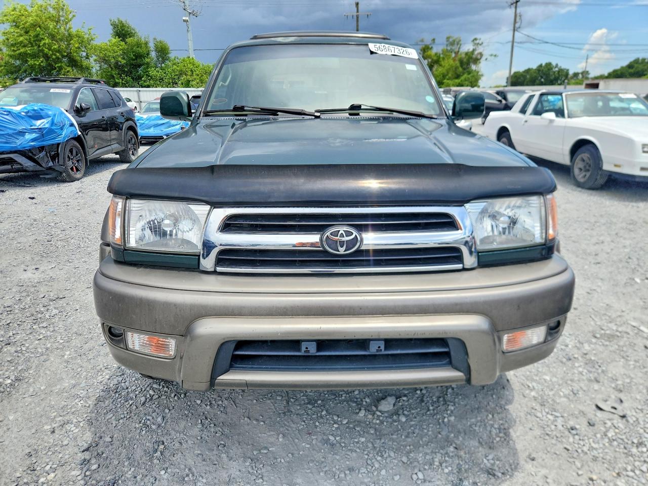 2000 Toyota 4runner Limited Green vin: JT3GN87R1Y0151223