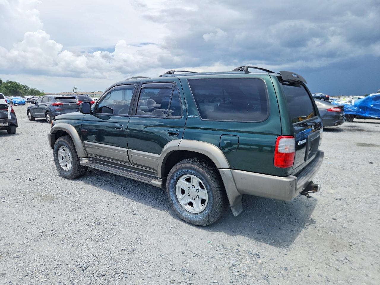 2000 Toyota 4runner Limited Green vin: JT3GN87R1Y0151223