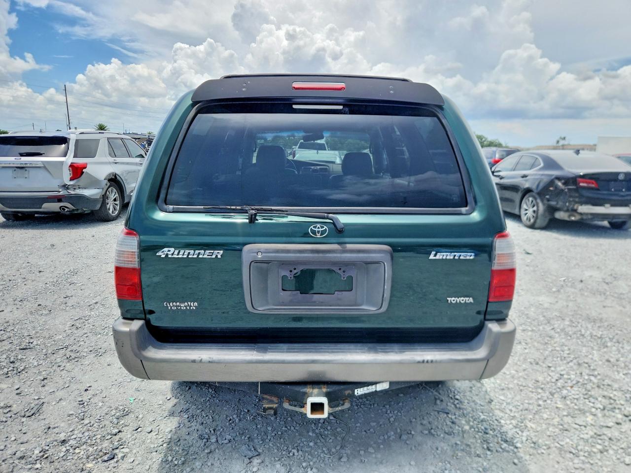 2000 Toyota 4runner Limited Green vin: JT3GN87R1Y0151223