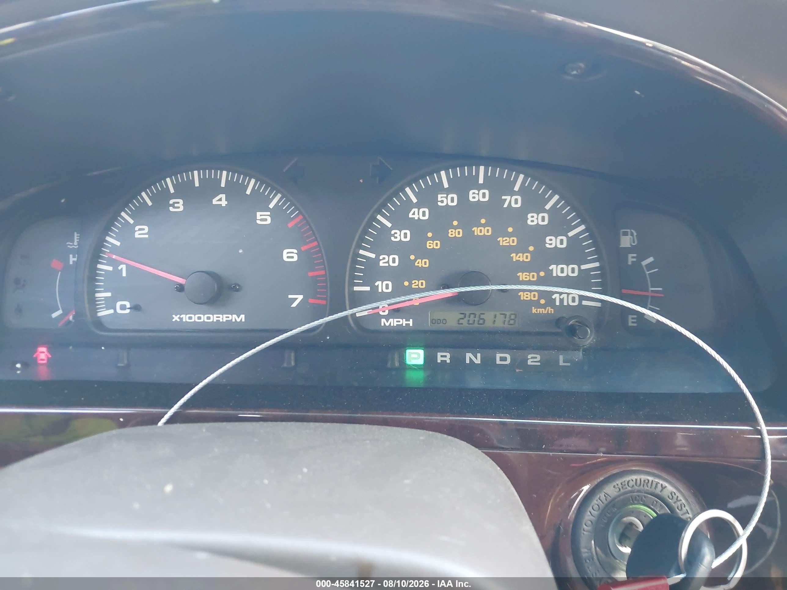 2001 Toyota 4runner Limited V6 Green vin: JT3GN87R210206249