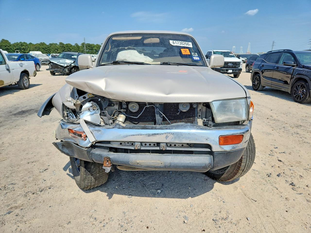 1997 Toyota 4runner Limited Silver vin: JT3GN87R2V0026503
