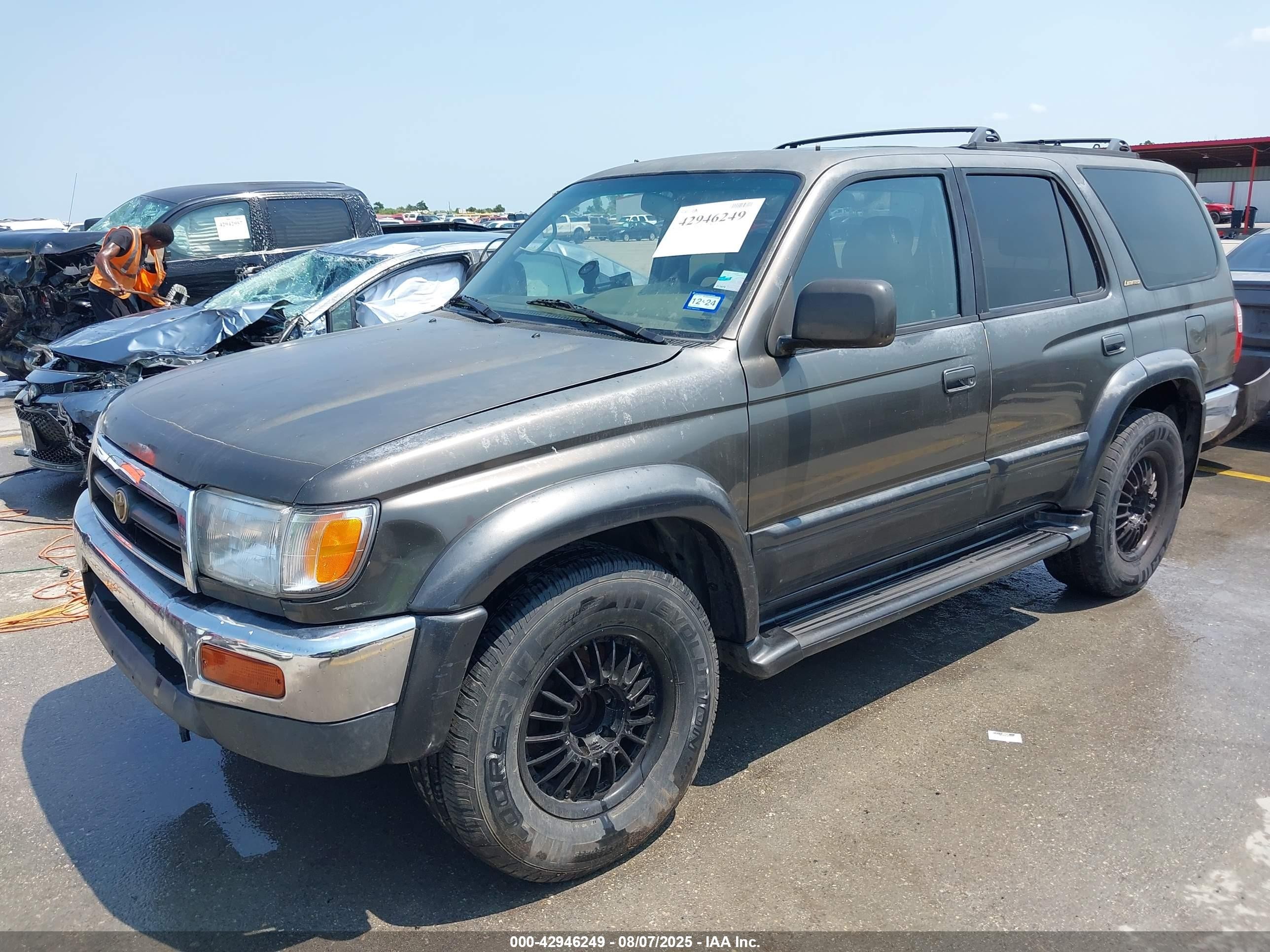 1998 Toyota 4runner Sr5 V6 Limited Gray vin: JT3GN87R2W0060331