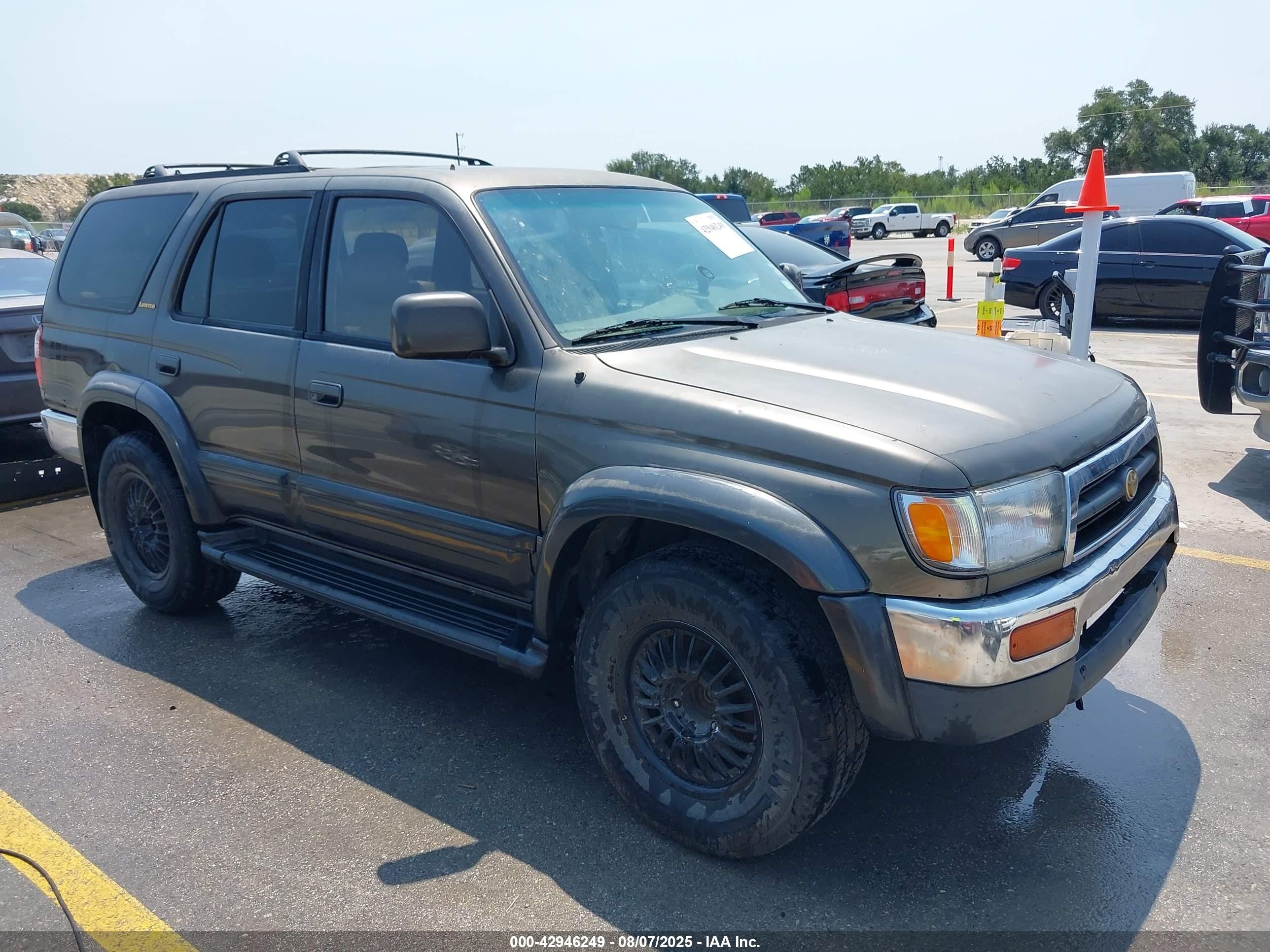 1998 Toyota 4runner Sr5 V6 Limited Gray vin: JT3GN87R2W0060331