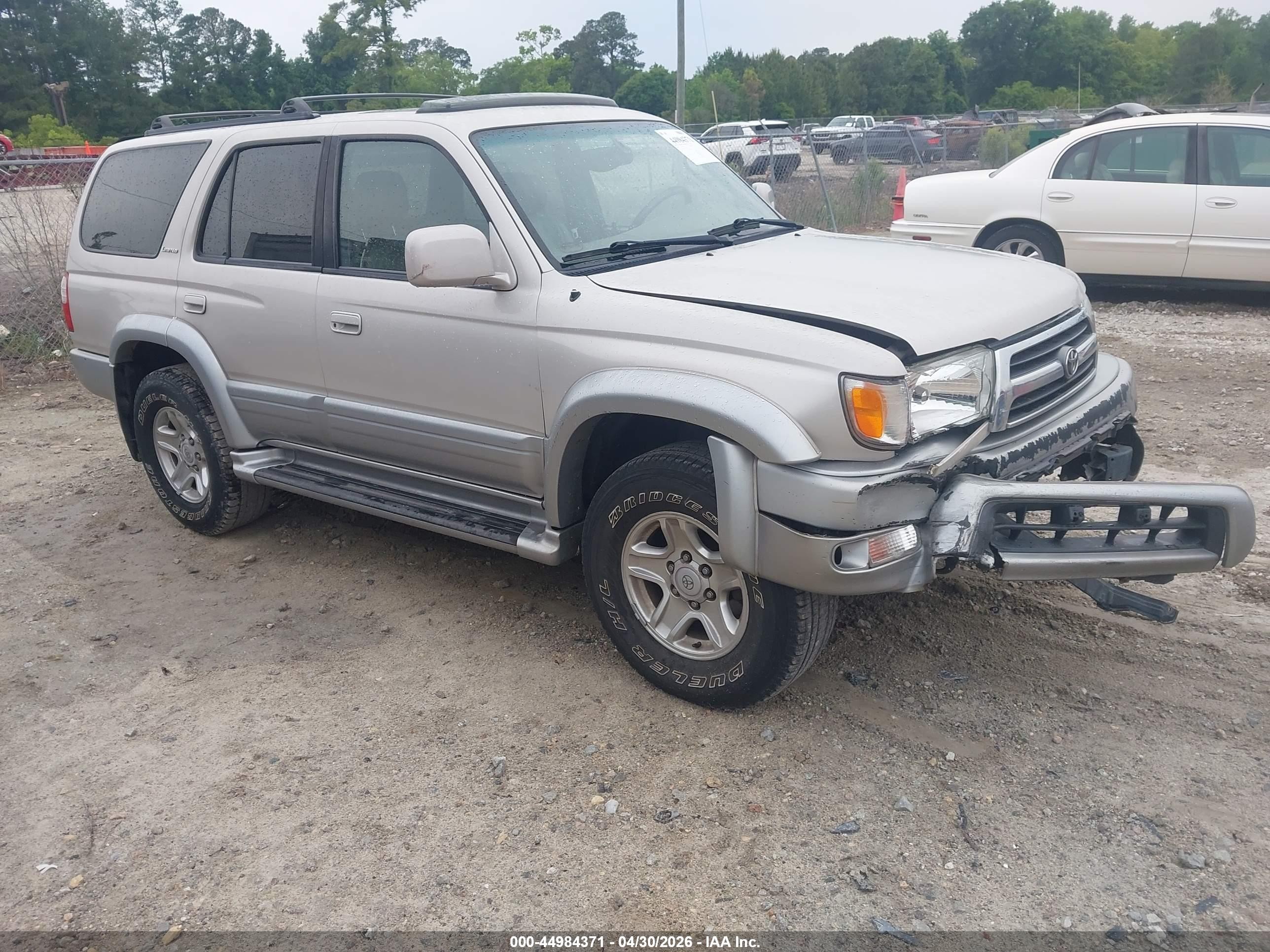 1999 Toyota 4runner Limited V6 Silver vin: JT3GN87R2X0132436