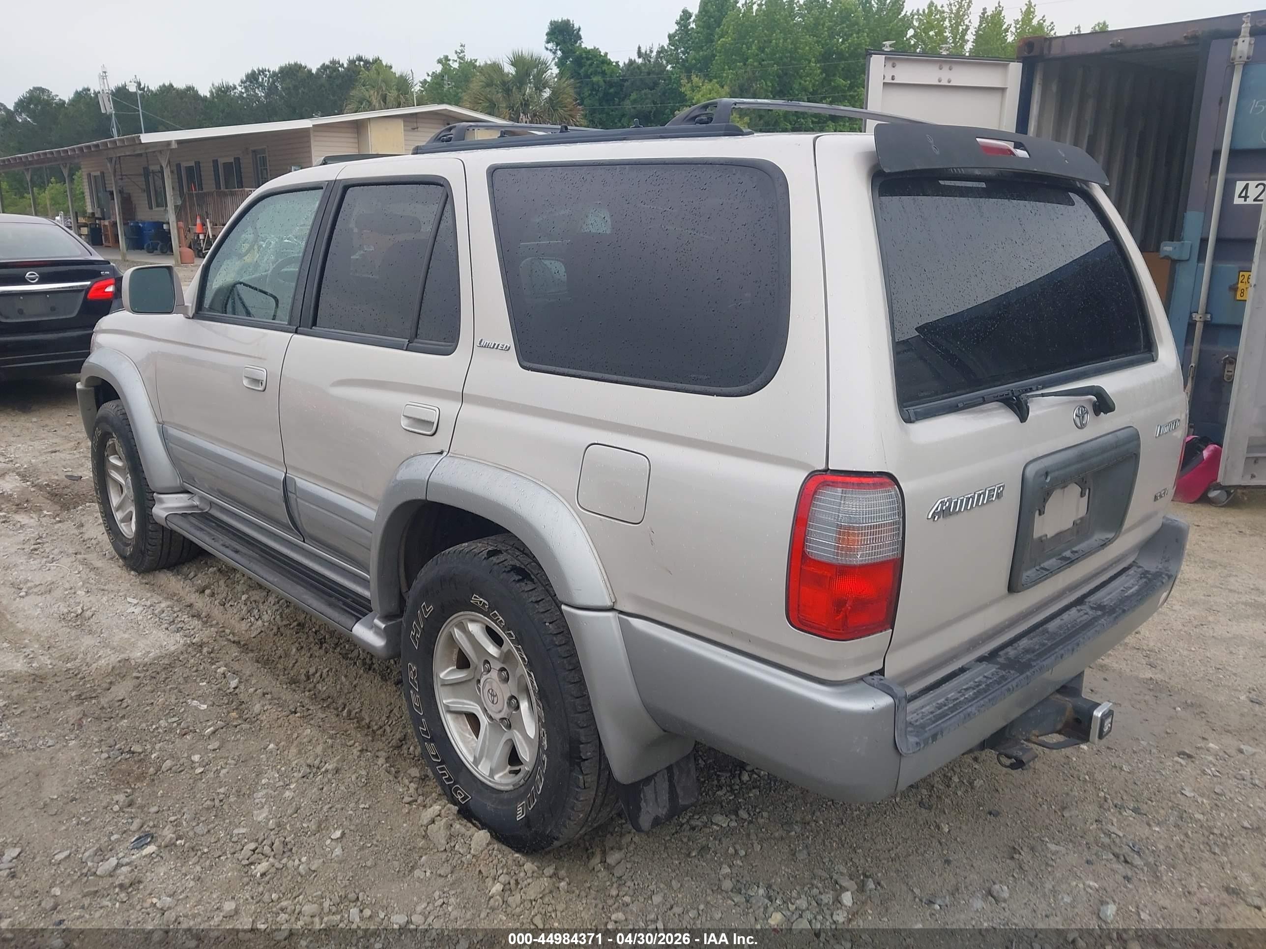 1999 Toyota 4runner Limited V6 Silver vin: JT3GN87R2X0132436