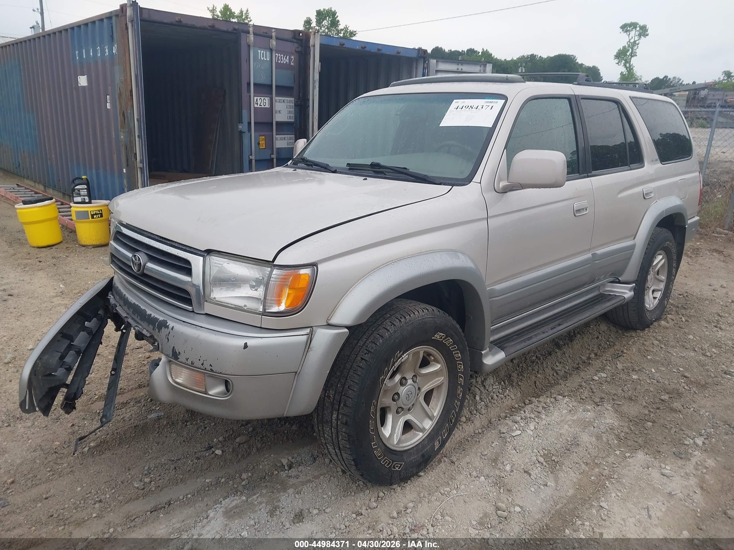 1999 Toyota 4runner Limited V6 Silver vin: JT3GN87R2X0132436