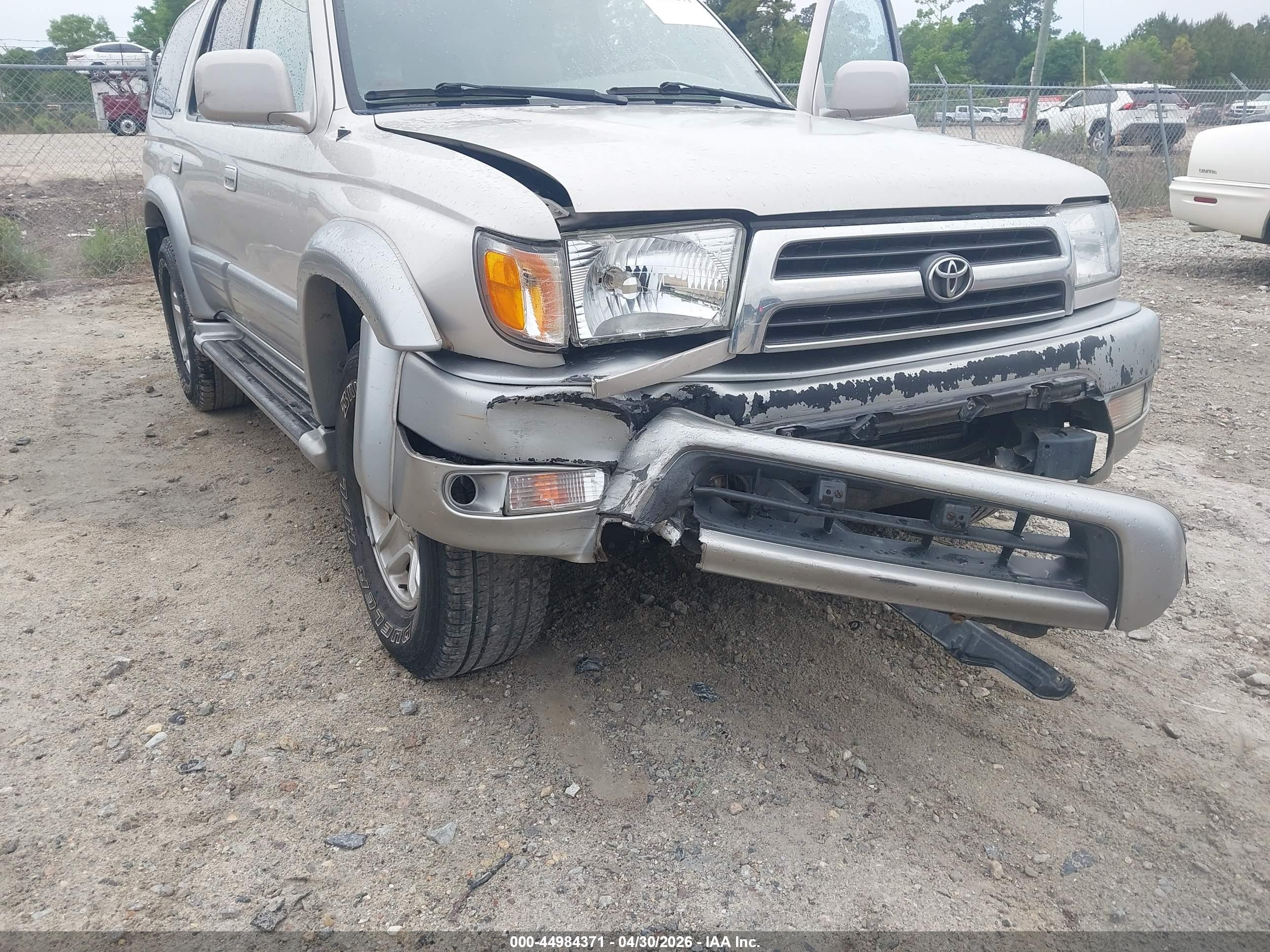 1999 Toyota 4runner Limited V6 Silver vin: JT3GN87R2X0132436