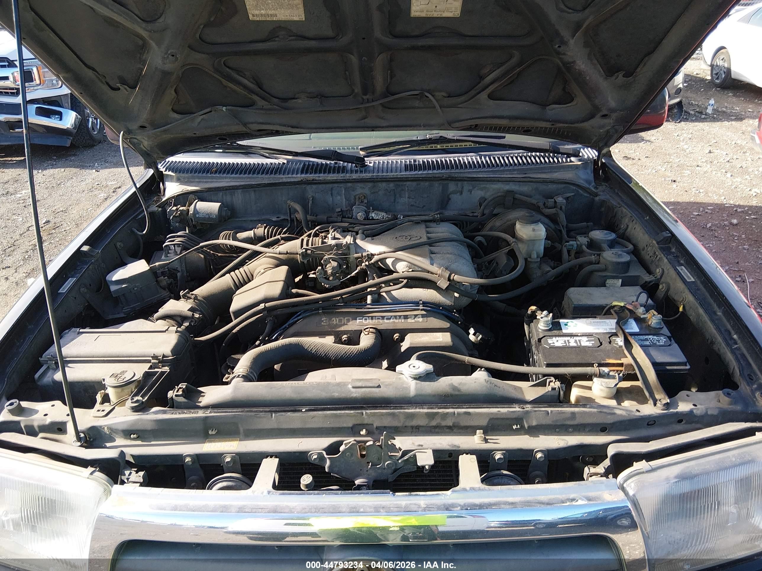 1997 Toyota 4runner Sr5 V6 Limited Black vin: JT3GN87R3V0019074