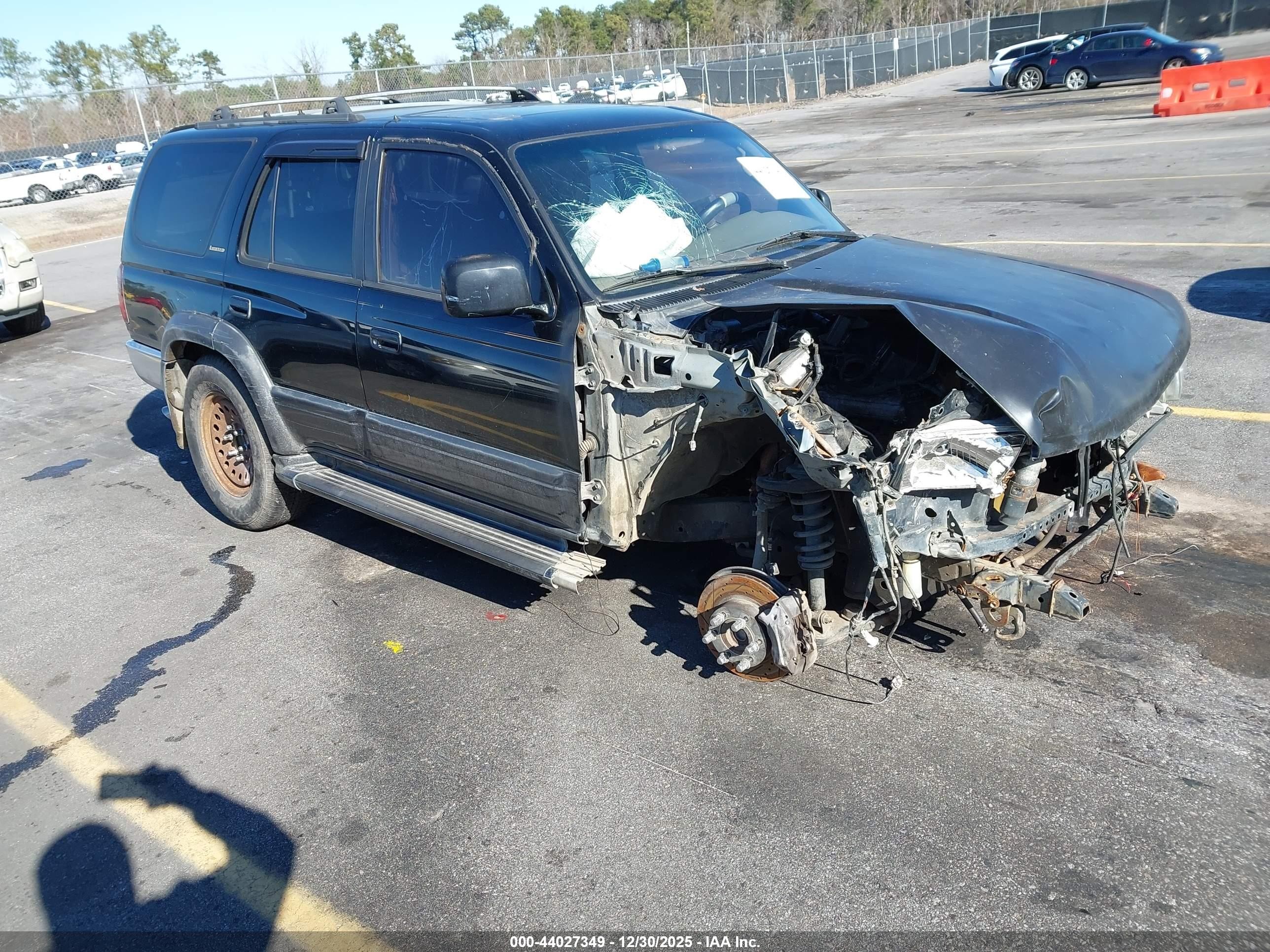 1998 Toyota 4runner Sr5 V6 Limited Black vin: JT3GN87R3W0088557